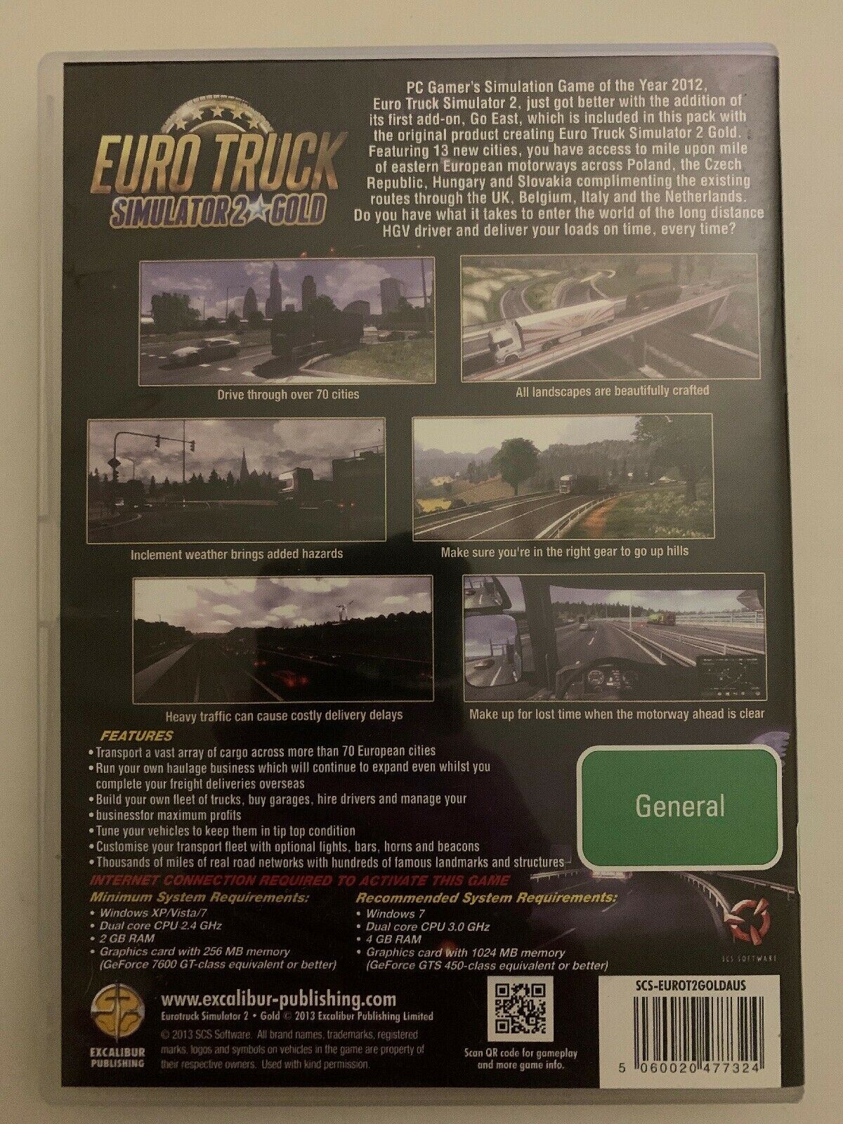 Euro Truck Simulator 2 - Gold Edition (PC: Windows, 2013)