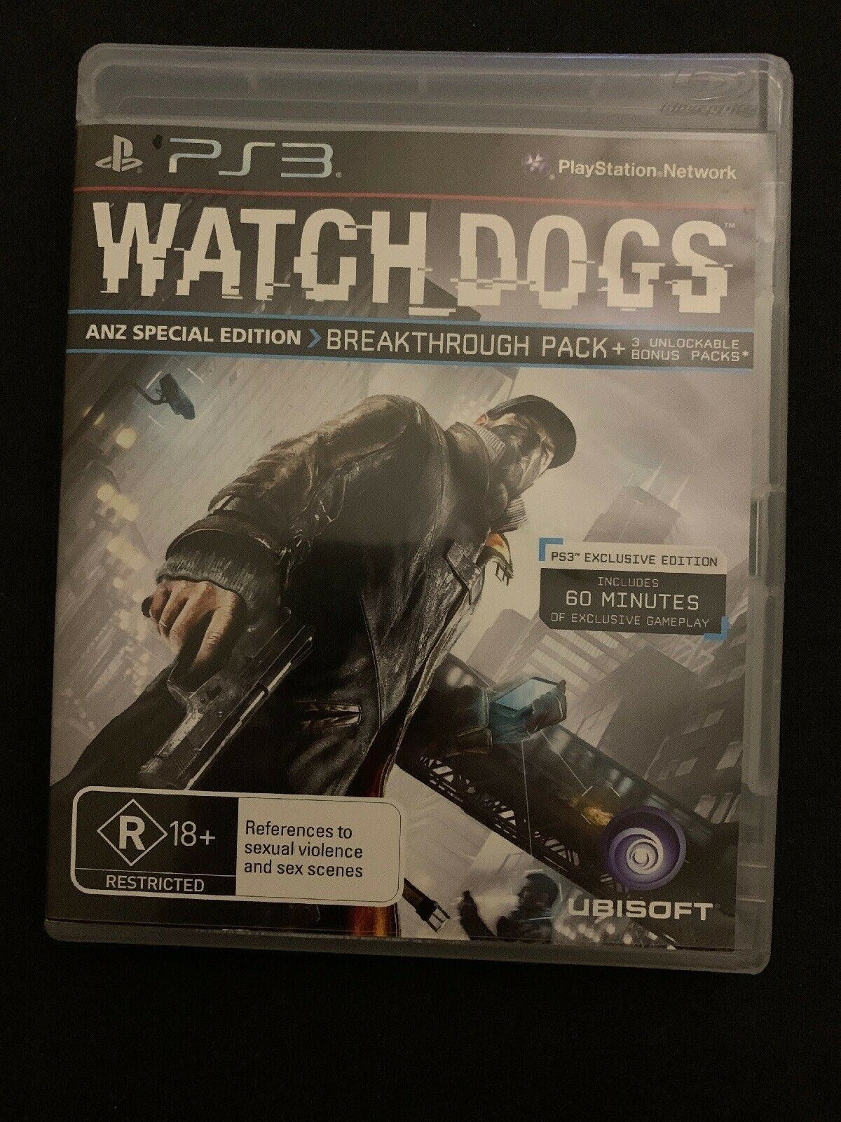 Watch Dogs -- ANZ Special Edition (Sony PlayStation 3, 2014)