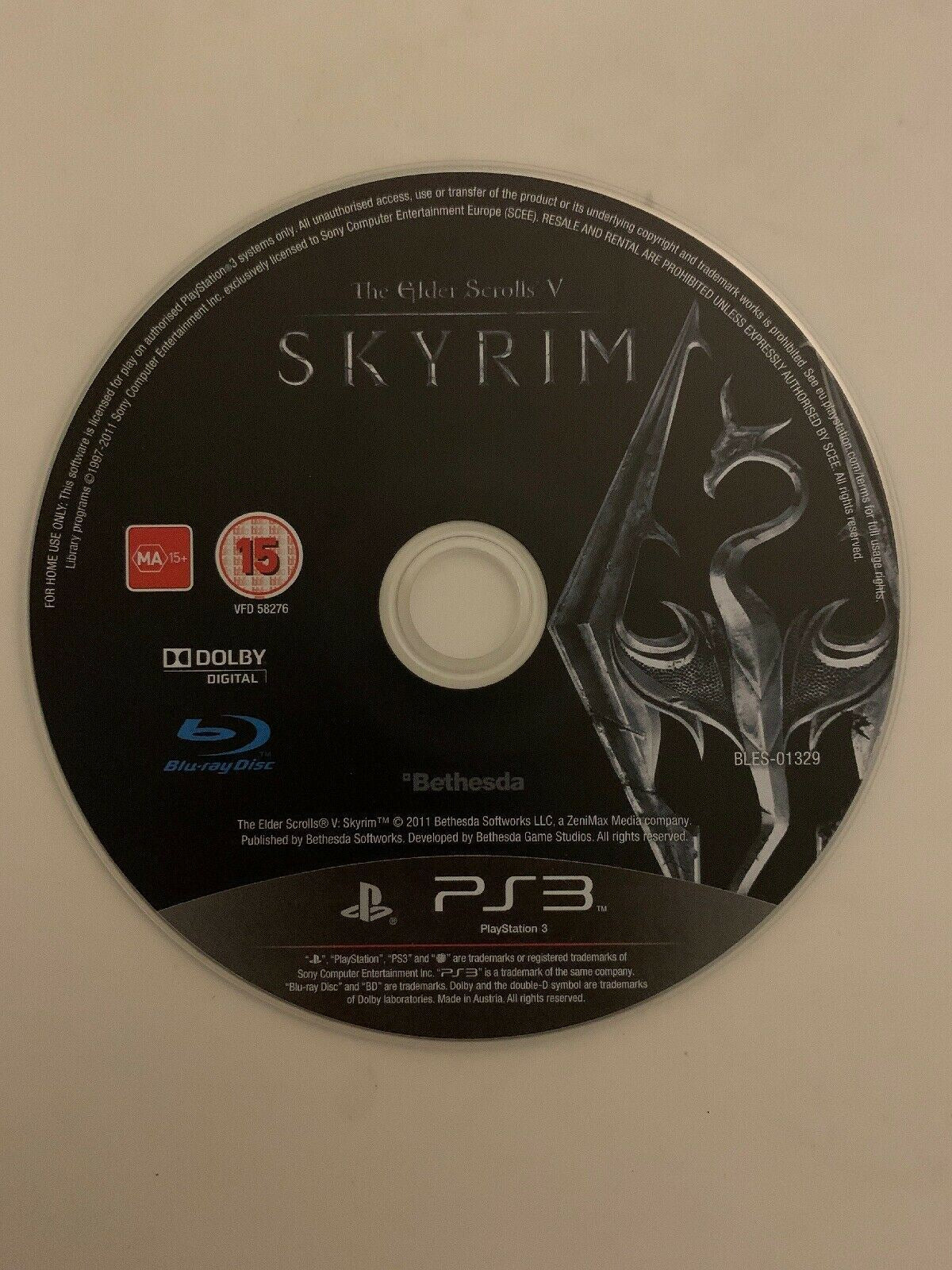 The Elder Scrolls V - Skyrim - Playstation 3 PS3 RPG PAL