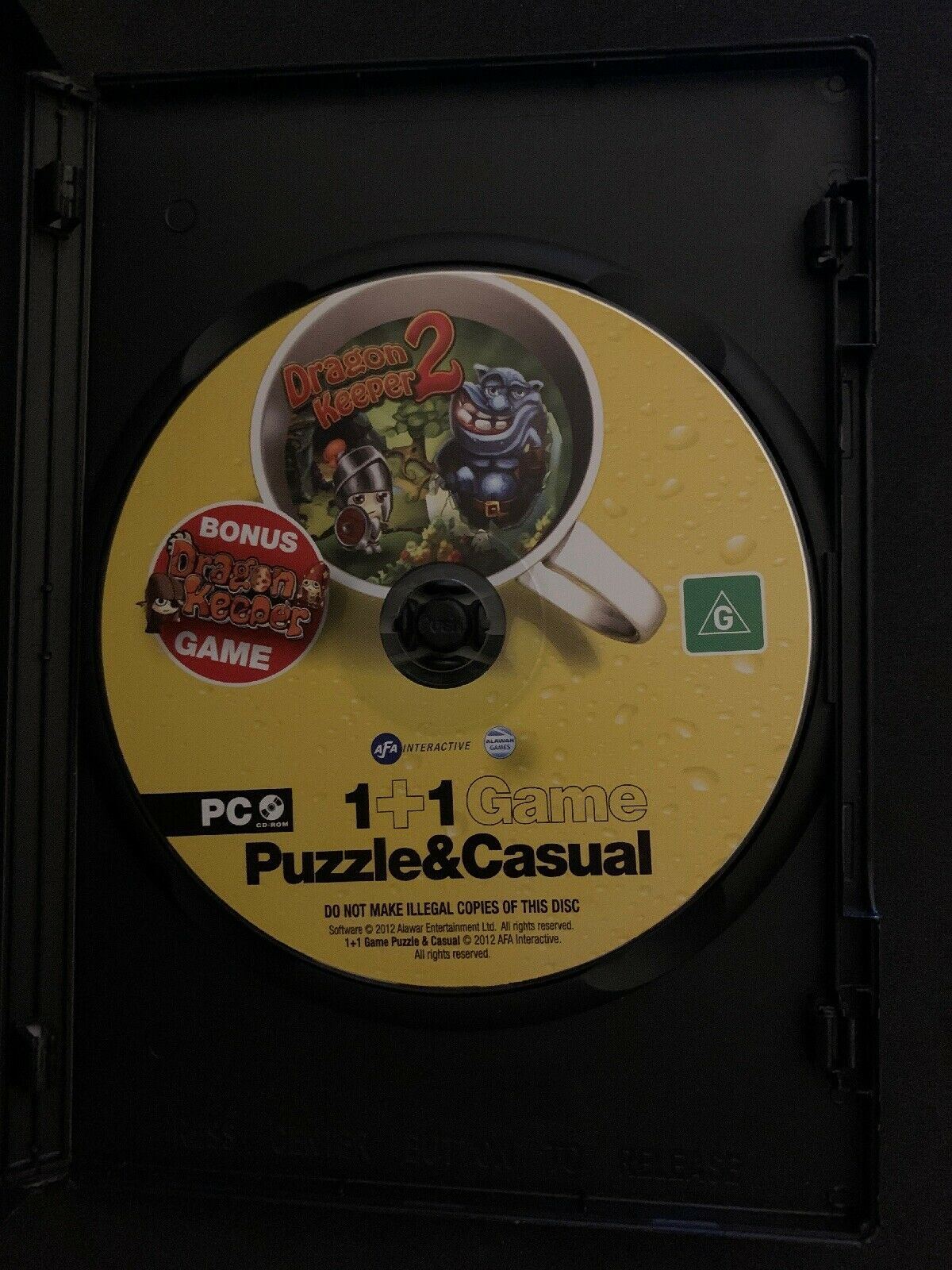 1+1: Dragon Keeper 2 + Dragon Keeper - PC CD-ROM Strategy Puzzle Game