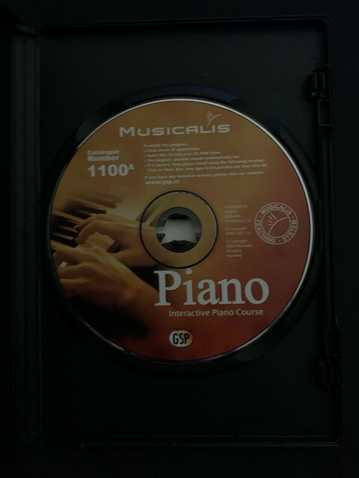 Interactive Piano Course - Musicalis Teaching System PC CDROM