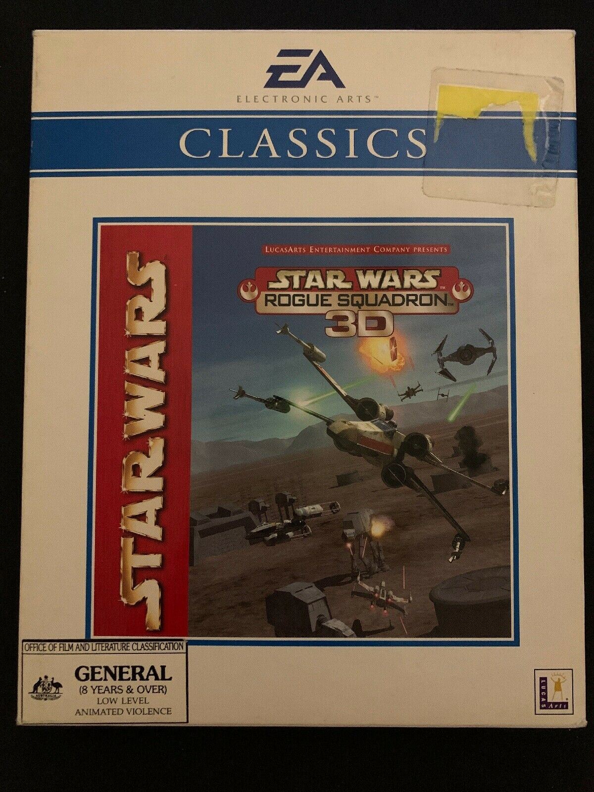 Star Wars: Rogue Squadron 3D 1998, PC Large Retail Box