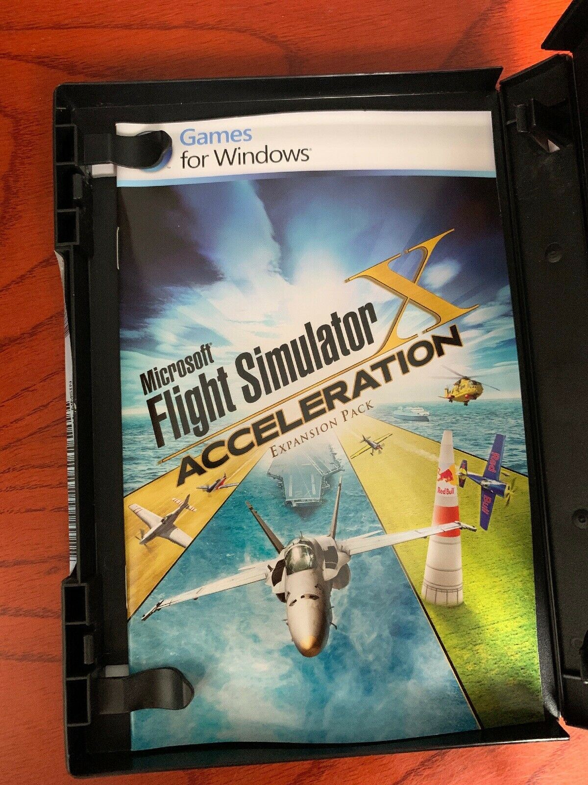 MICROSOFT FLIGHT SIMULATOR X ACCELERATION PC DVD-ROM DVDROM EXPANSION PACK GAME