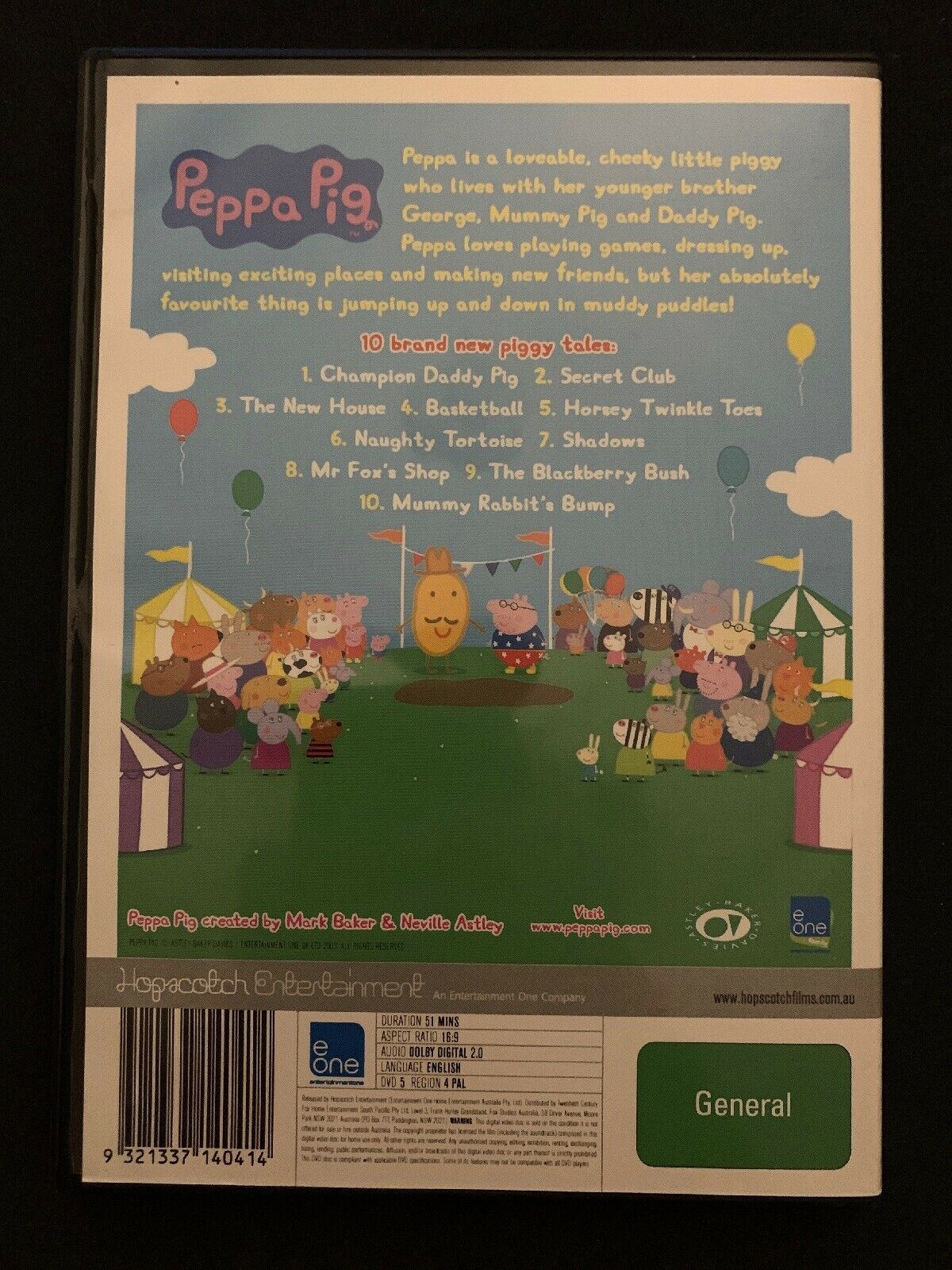 Peppa Pig - Champion Daddy Pig (DVD) Region 4