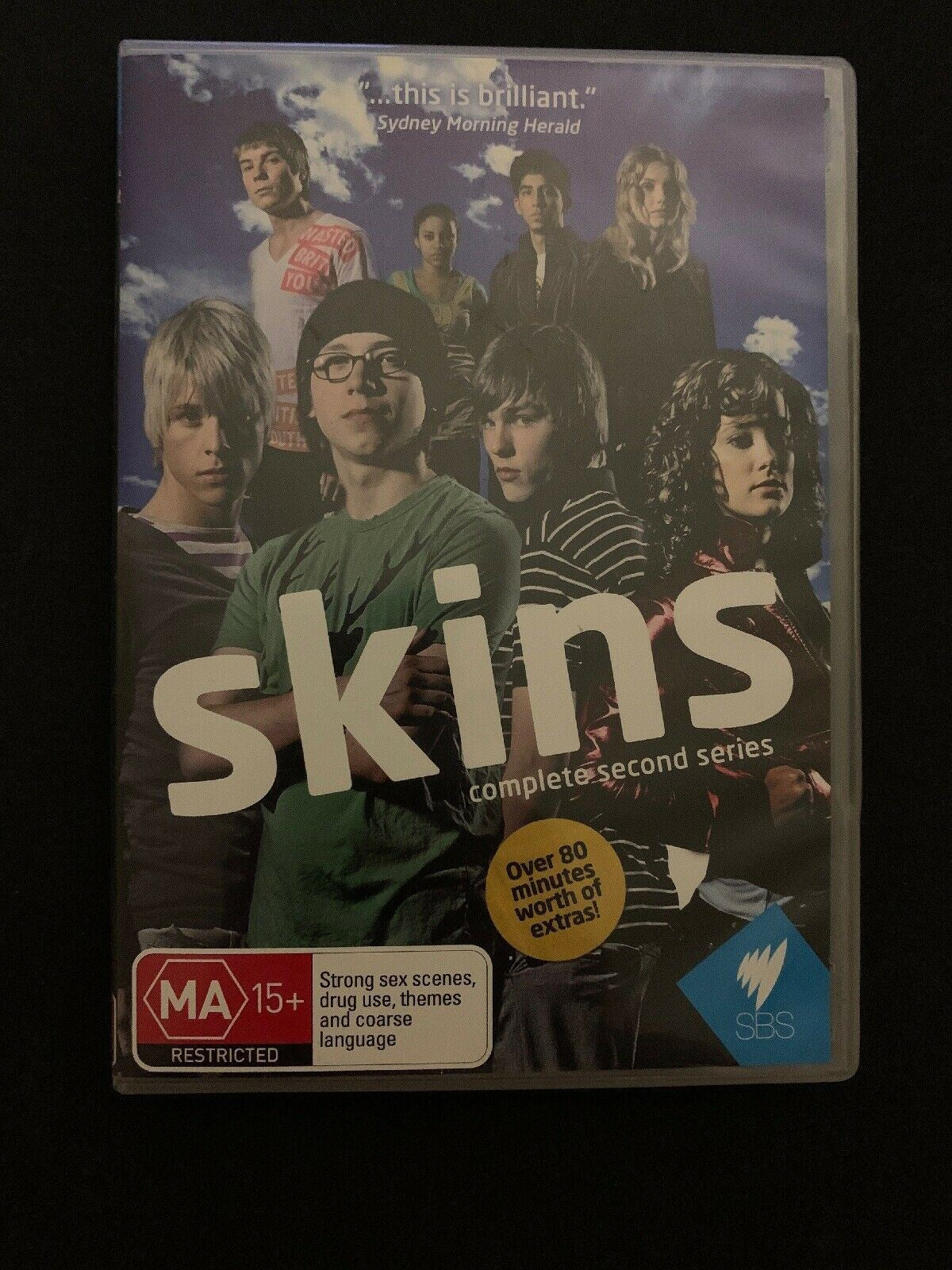 Skins complete series 1 & 2 DVD (Region 4)