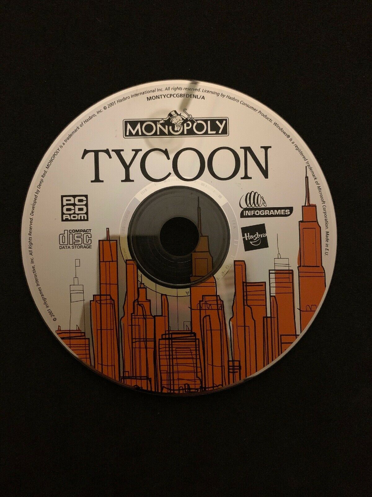 Monopoly Tycoon PC CD-ROM Management Sim Strategy Guide 2001
