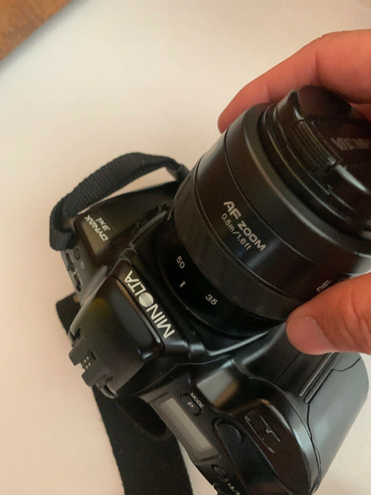 Minolta Dynax 3xi Film Camera With AF 35-70 Zoom Lens And Bag