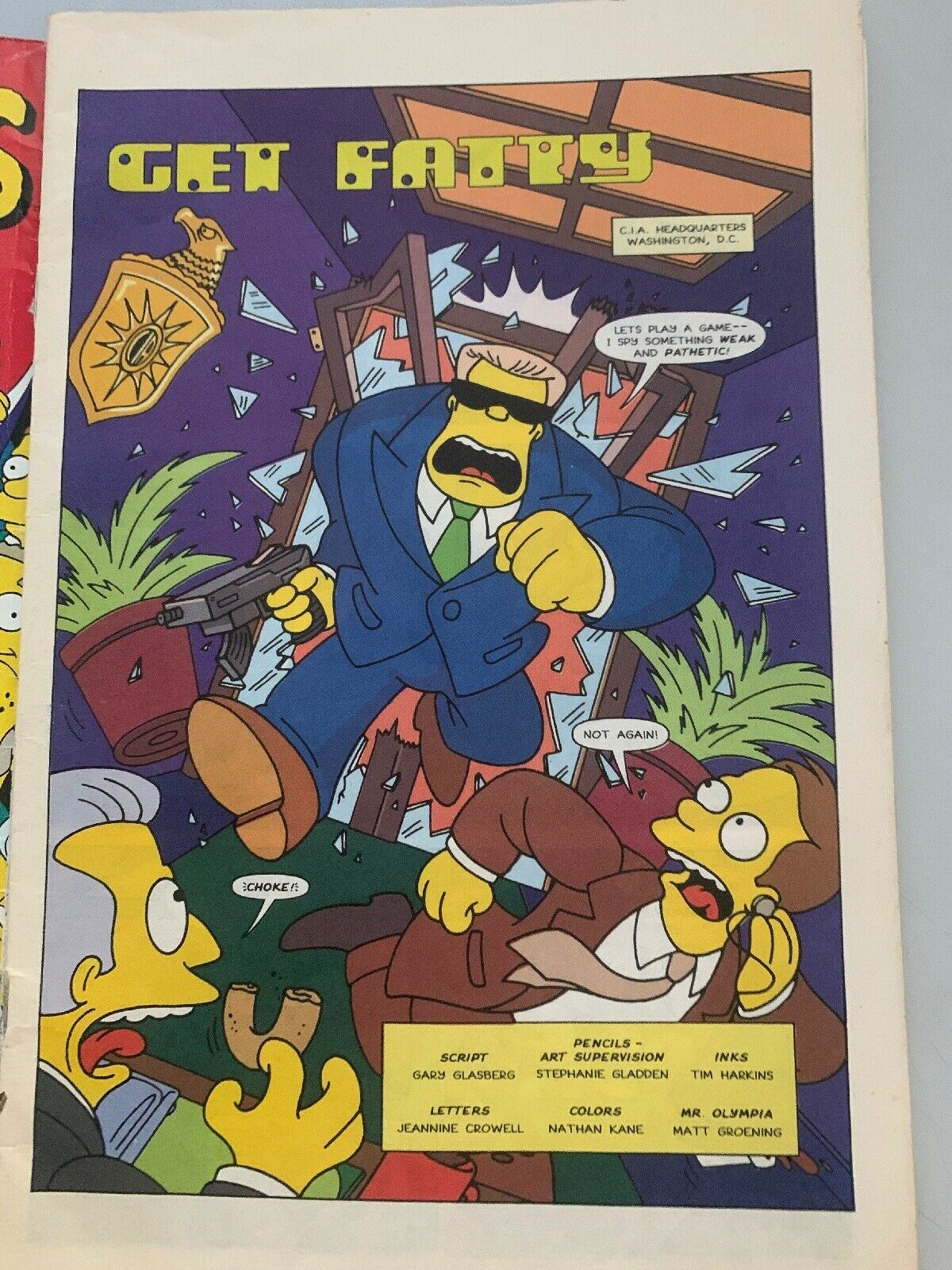 The Simpsons Comics Fun House Issue 18 June 1996