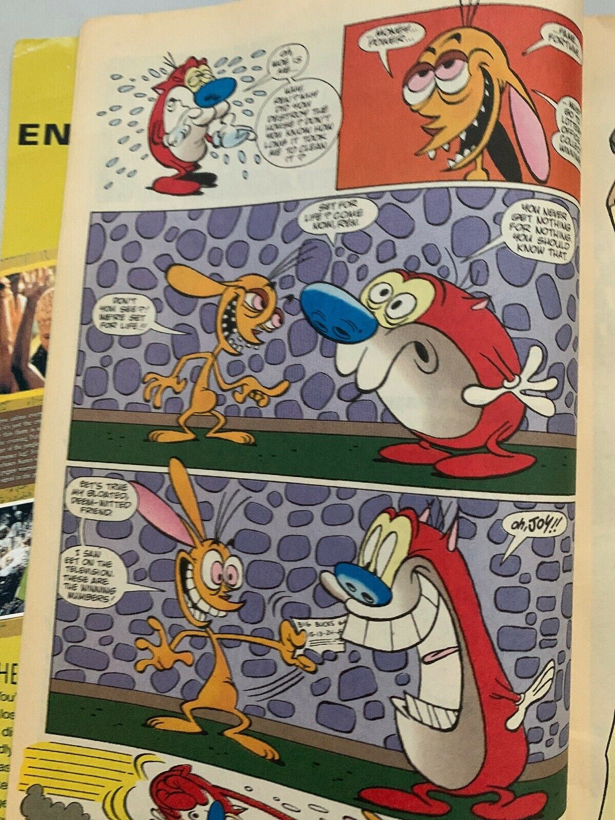The Ren & Stimpy Show Comic - Trielle Komix Volume 1 16th Edition October 1995