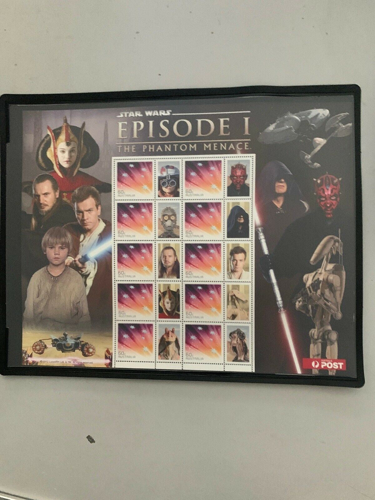 *New* Star Wars - Episode III: Revenge Of The Siths Australian Stamps (2012)