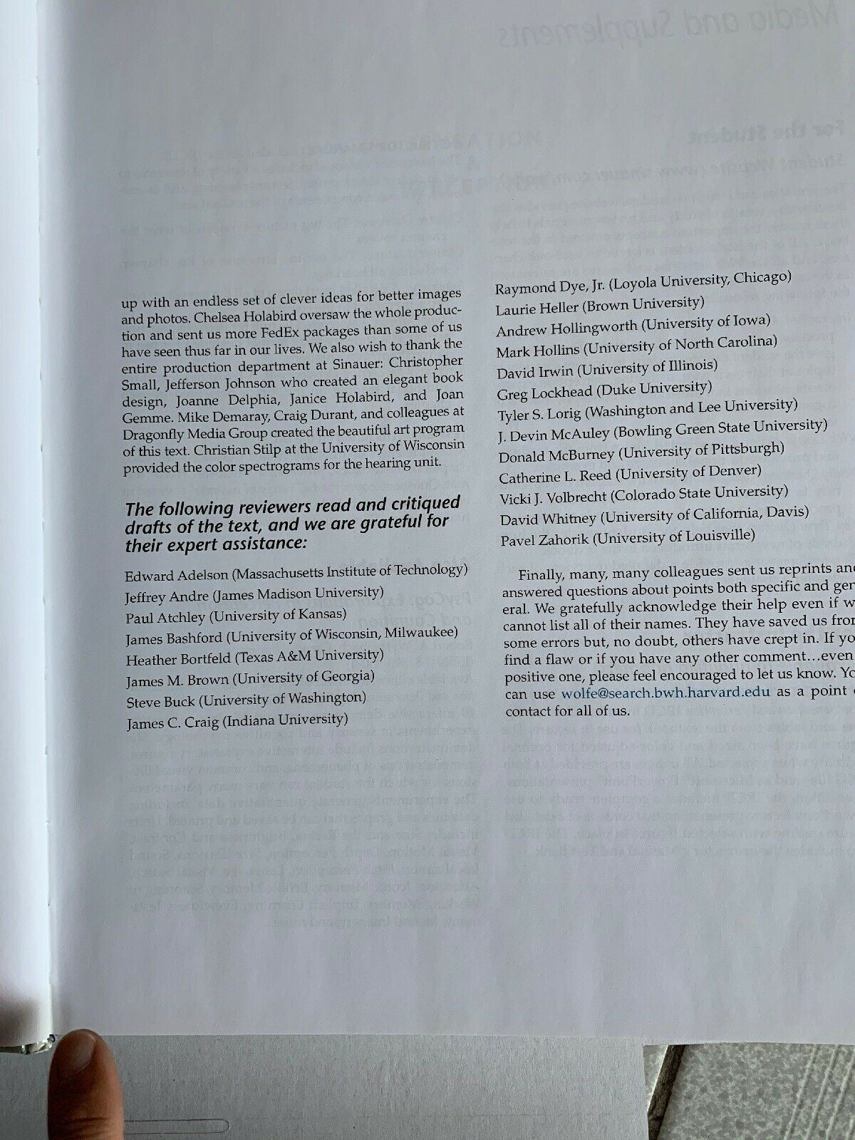 Sensation and Perception by Keith Kluender, Dennis Levi, Susan Lederman, Roberta