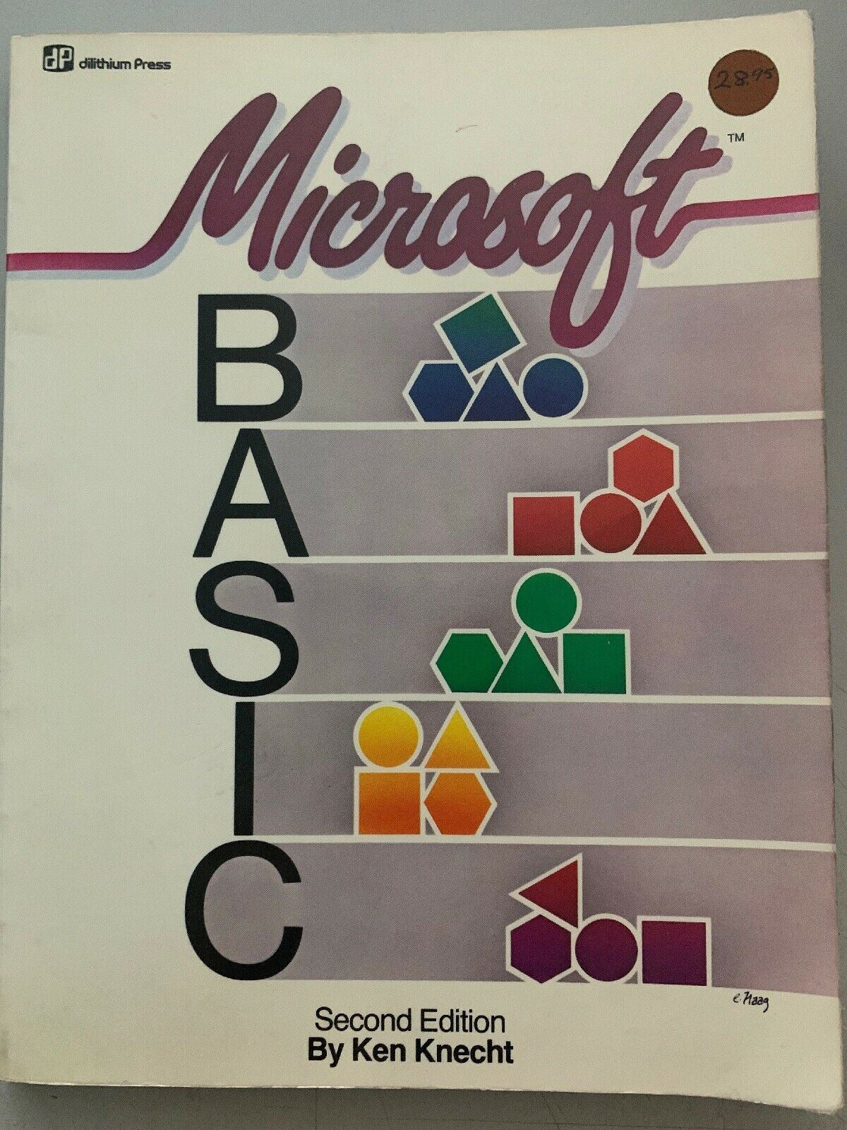 Microsoft Basic Second Edition By Ken Knecht