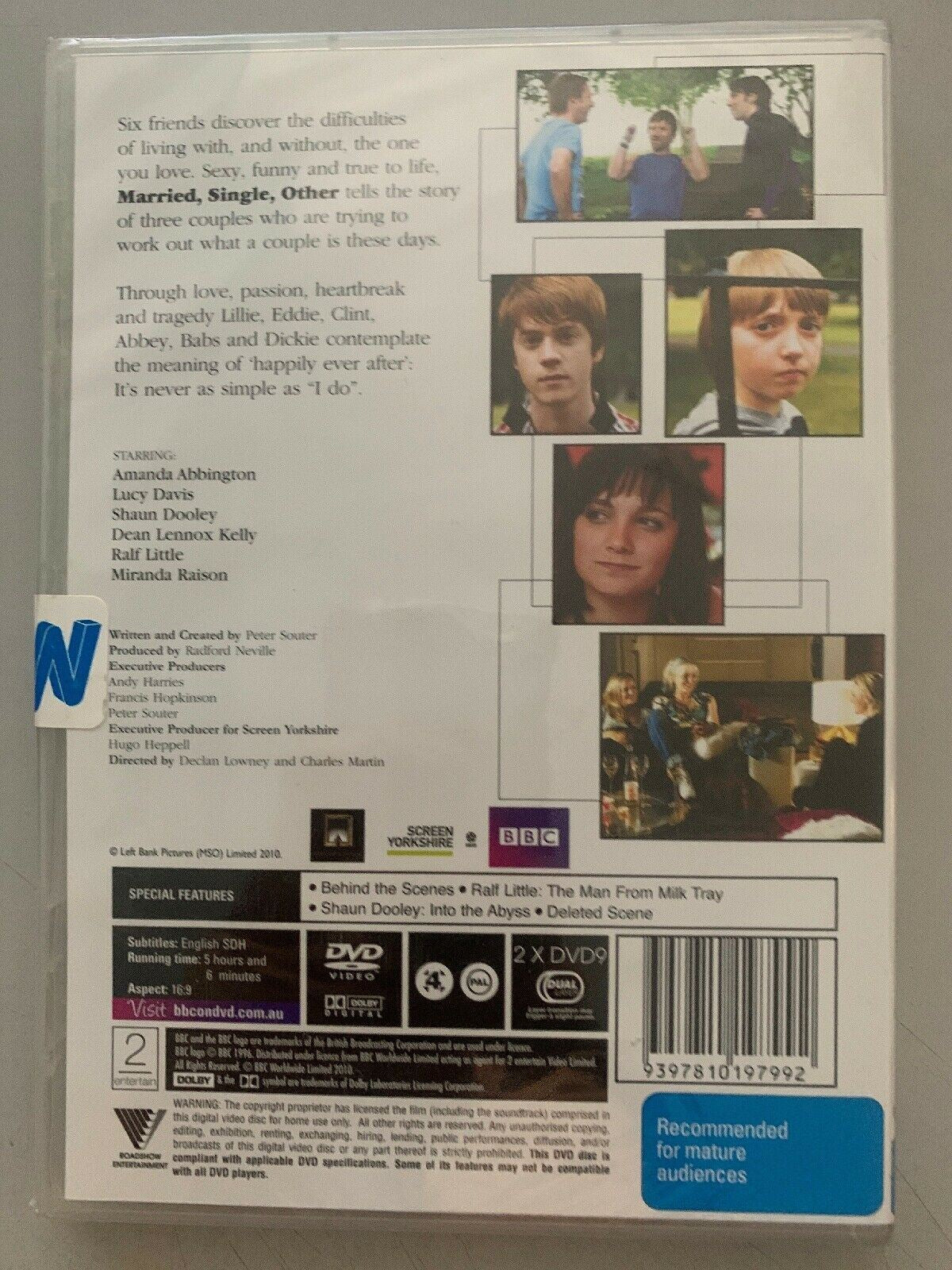 *New And Sealed* Married, Single, Other (DVD, 2010) Region 4