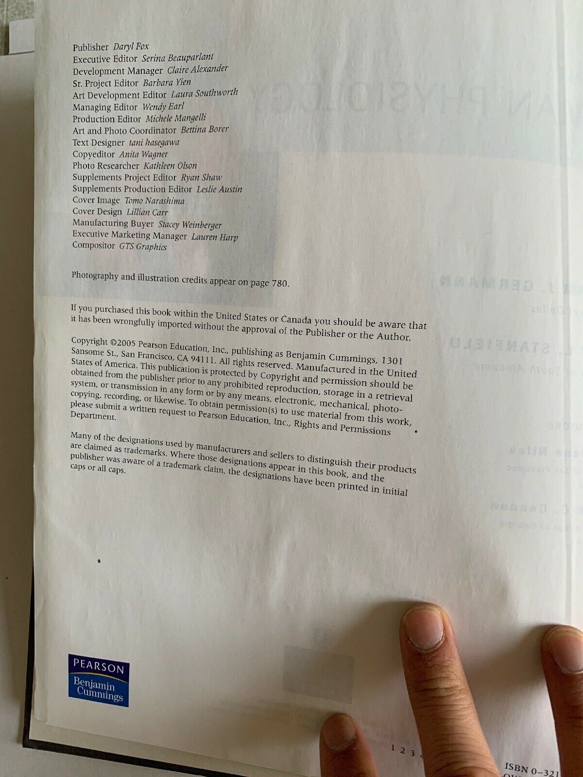 Principles of Human Physiology: Second Edition By William J. Germann, Cindy