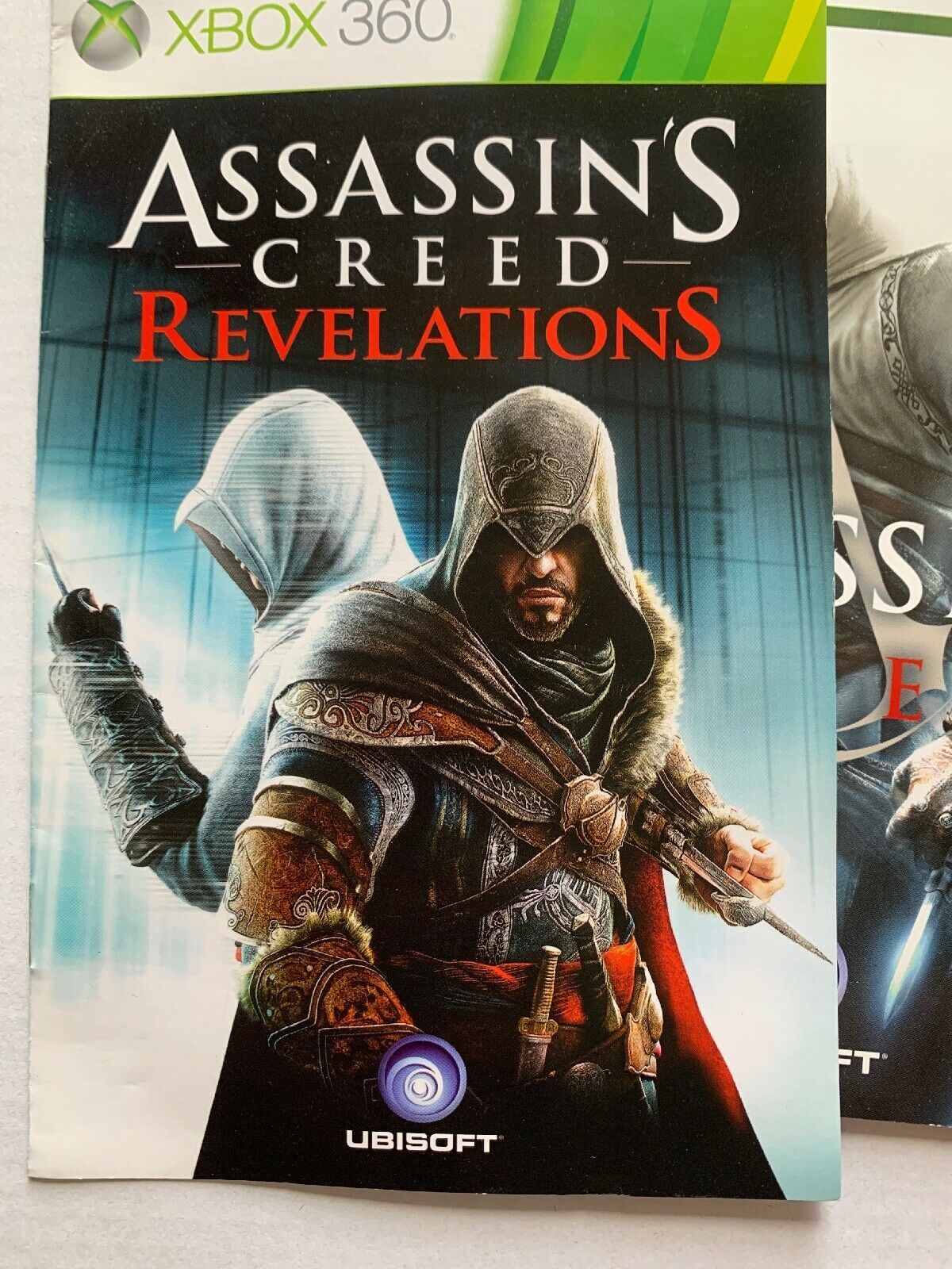 Assassin's Creed, Assassin's Creed Revelations And CD Soundtrack Xbox 360 Manual