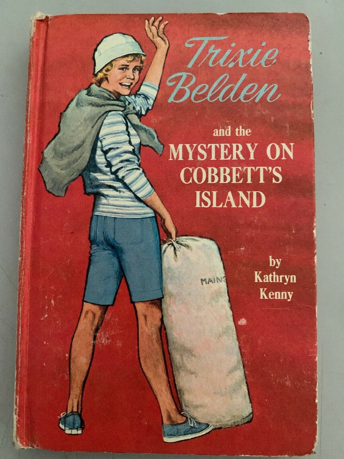 Trixie Belden And The Mystery On Cobbetts Island (1966 Edition) Vintage Book