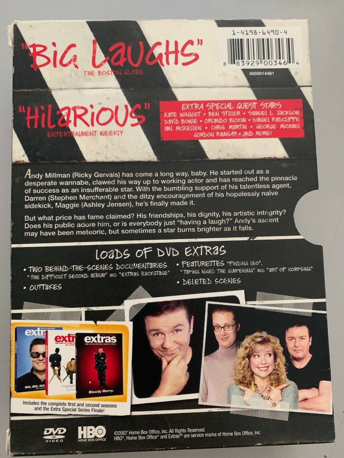 Extras - The Complete Series - Region 1 DVD