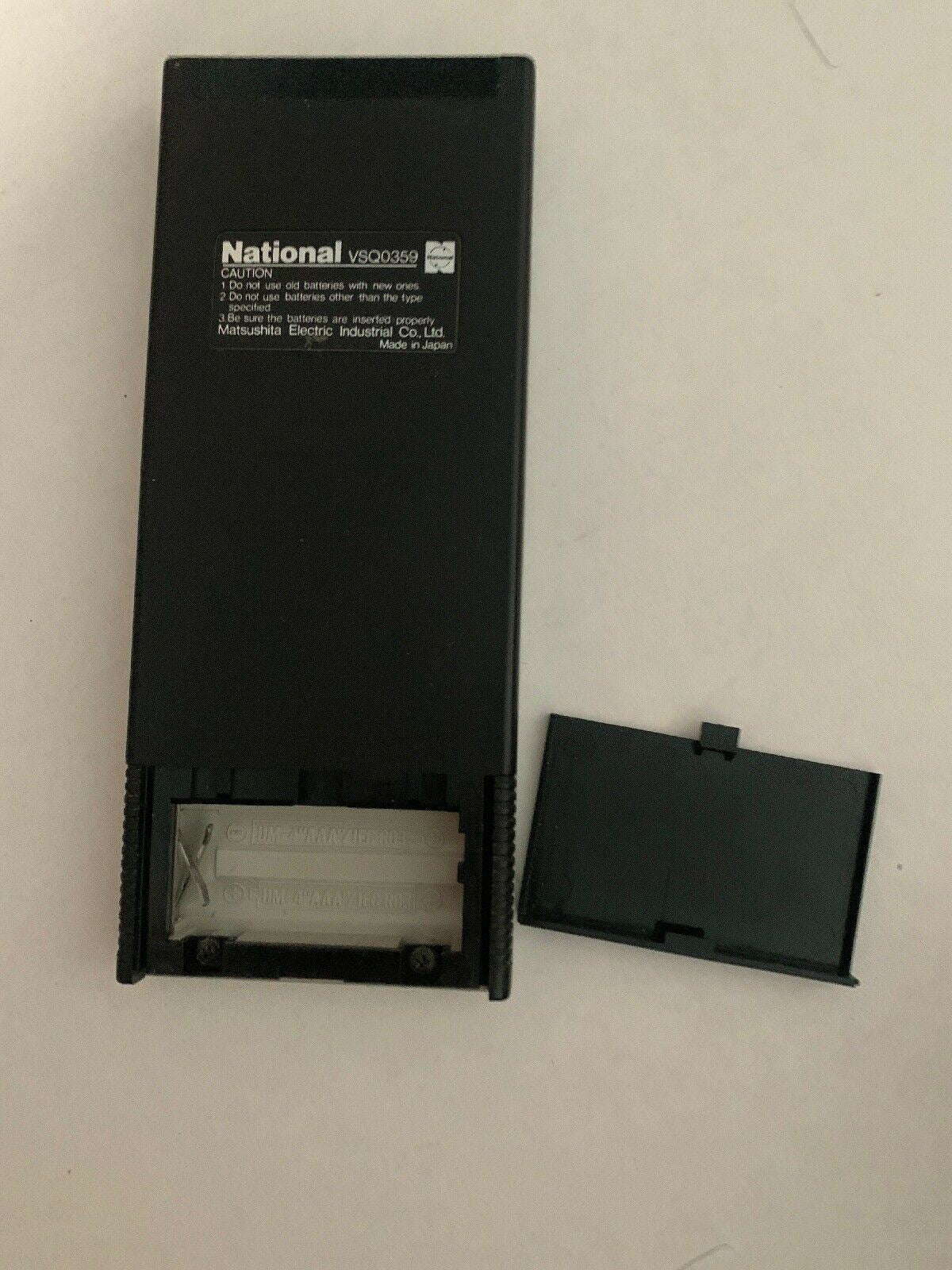 Genuine National VSQ0359 Remote Control For VCR