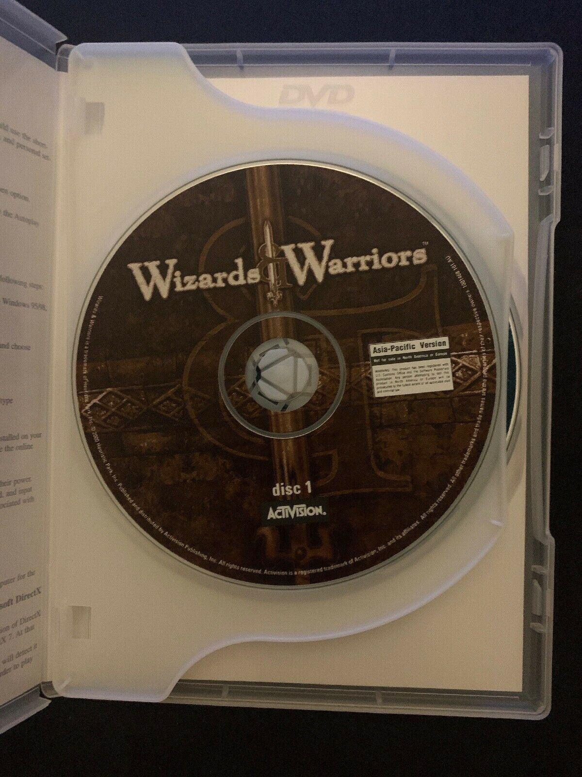 Wizards & Warriors for PC CD-Rom Classic RPG Windows Game