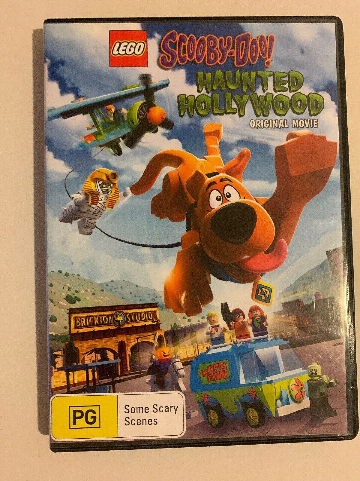 LEGO Scooby - Haunted Hollywood (DVD, 2016) Region 4 Aussie Seller