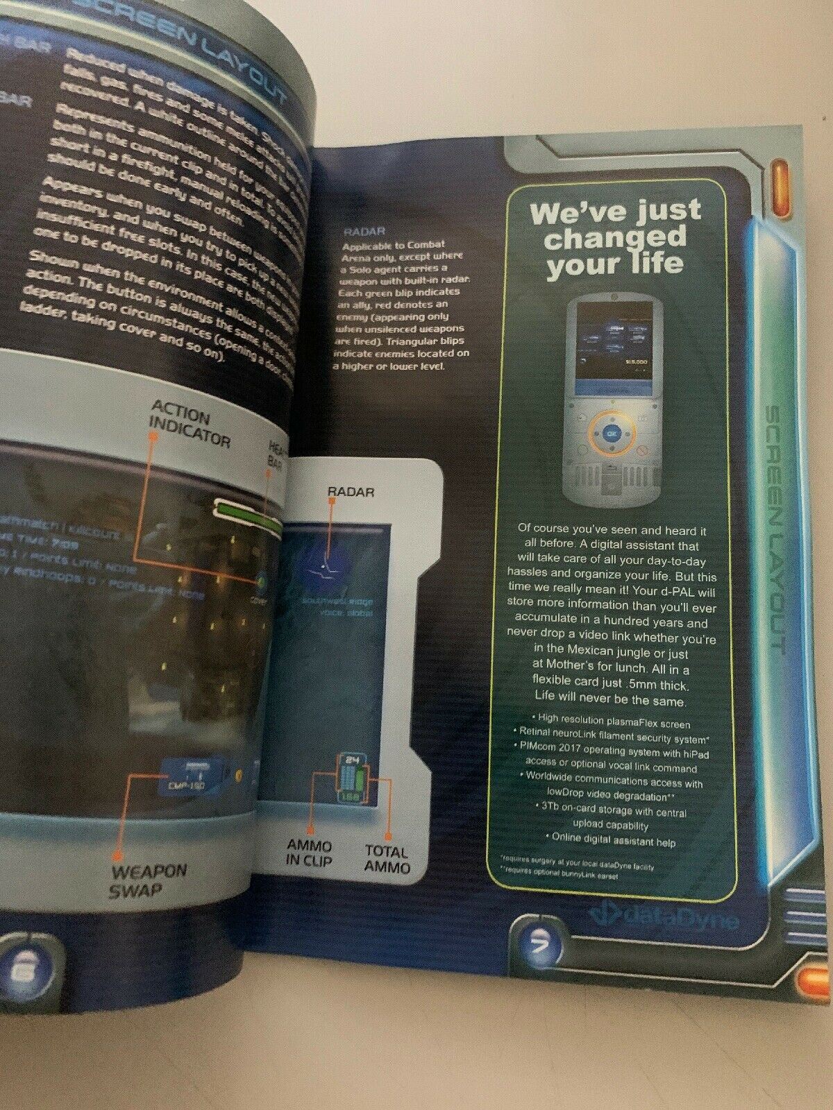 Perfect Dark Zero - Microsoft Xbox 360 Classic Action Shooter Game