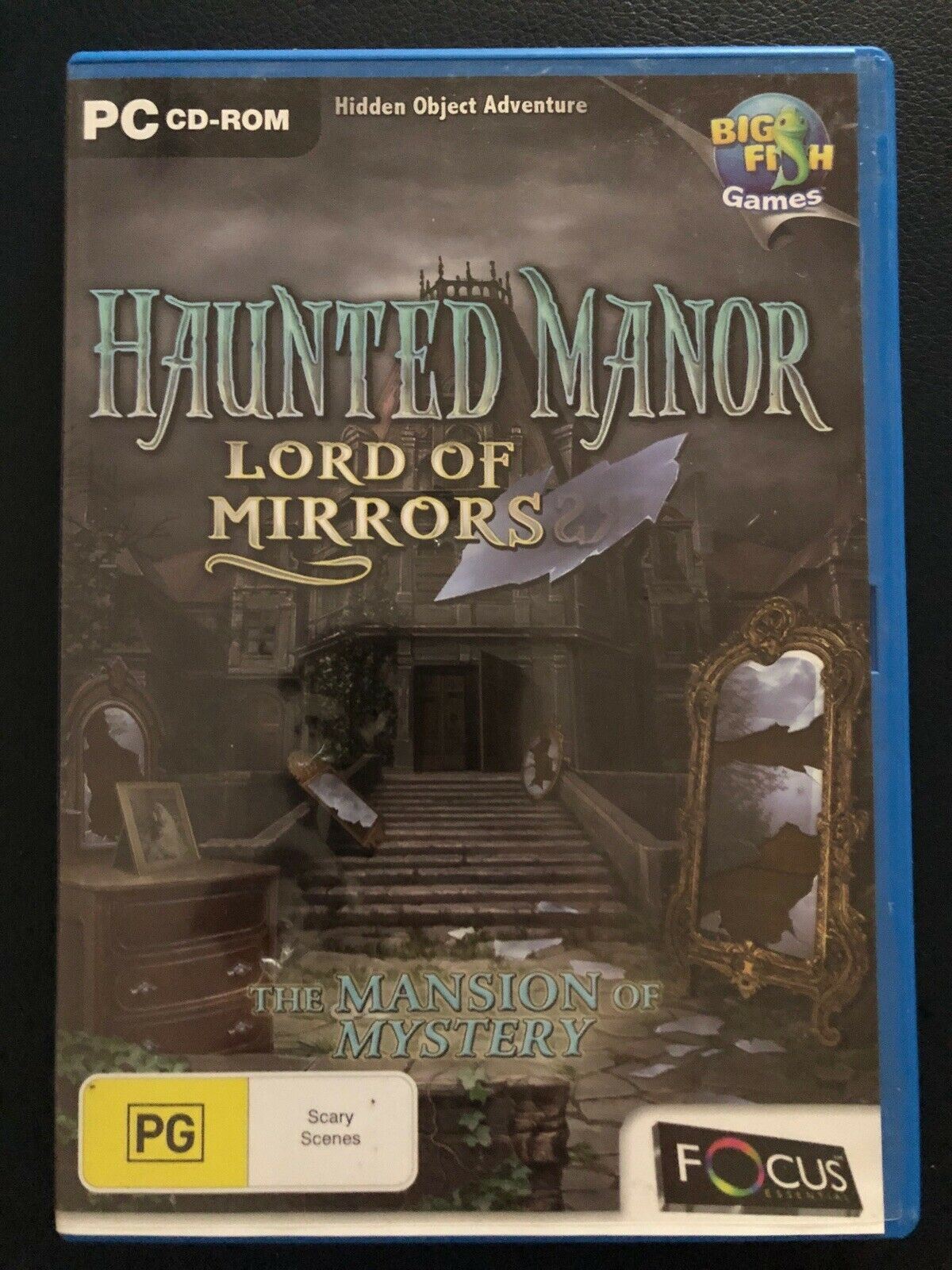 Haunted Manor: Lord of Mirrors - PC CD-ROM Hidden Object GAME