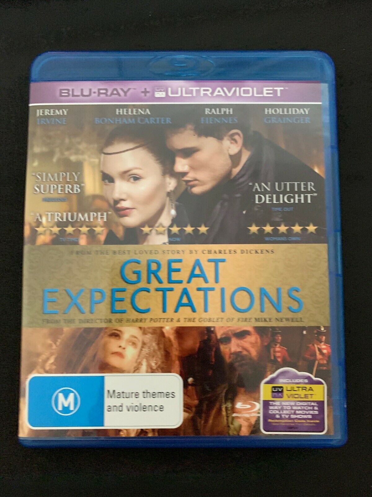Great Expectations (Blu-ray, 2013) Ralph Fiennes, Helena Bonham Carter. Region B