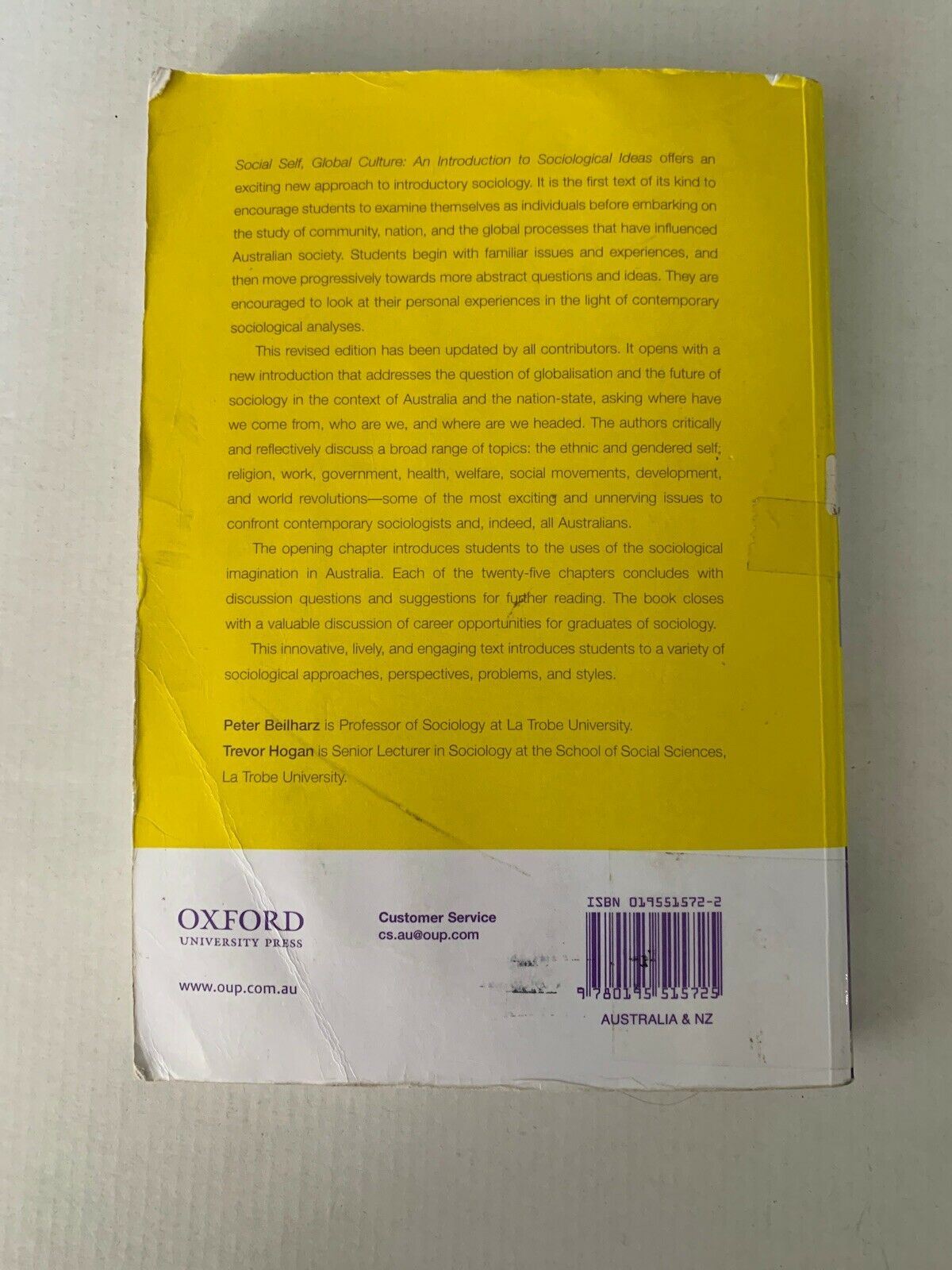 Social Self, Global Culture: An Introduction to Sociological Ideas by Oxford...