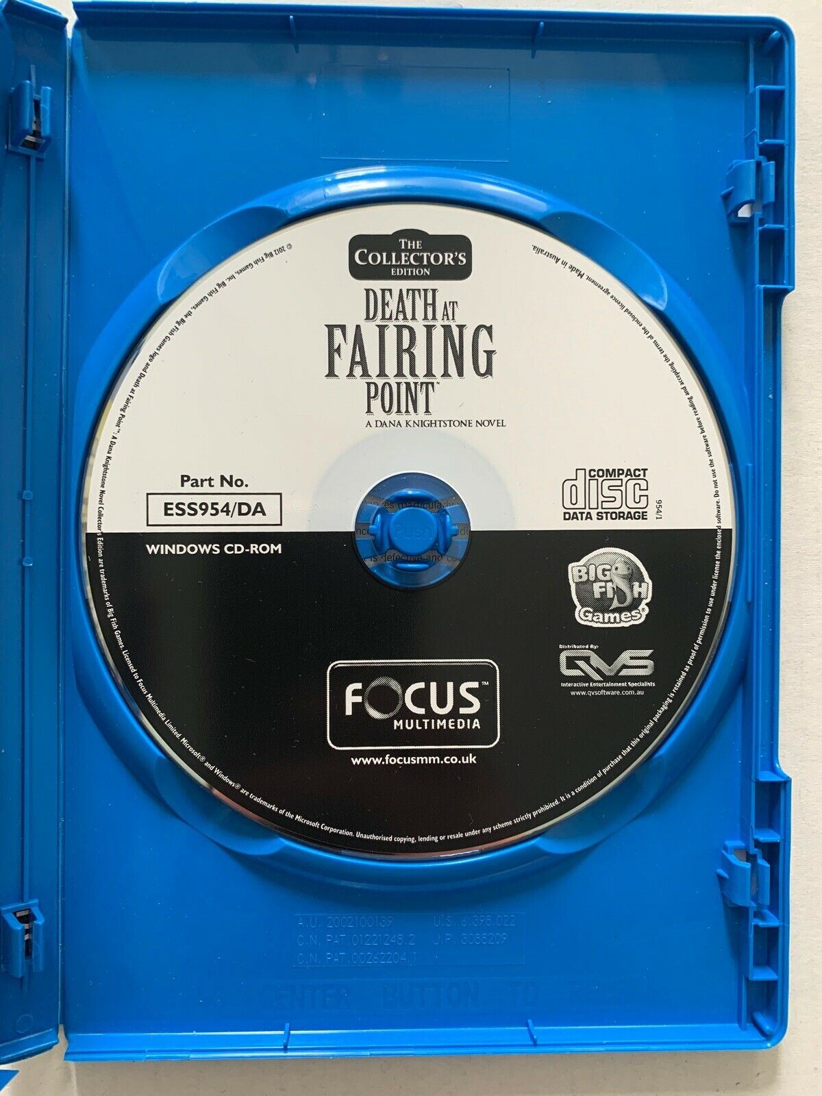 Death at Fairing Point - A Dana Knightstone Novel (PC CD) Hidden Object Game