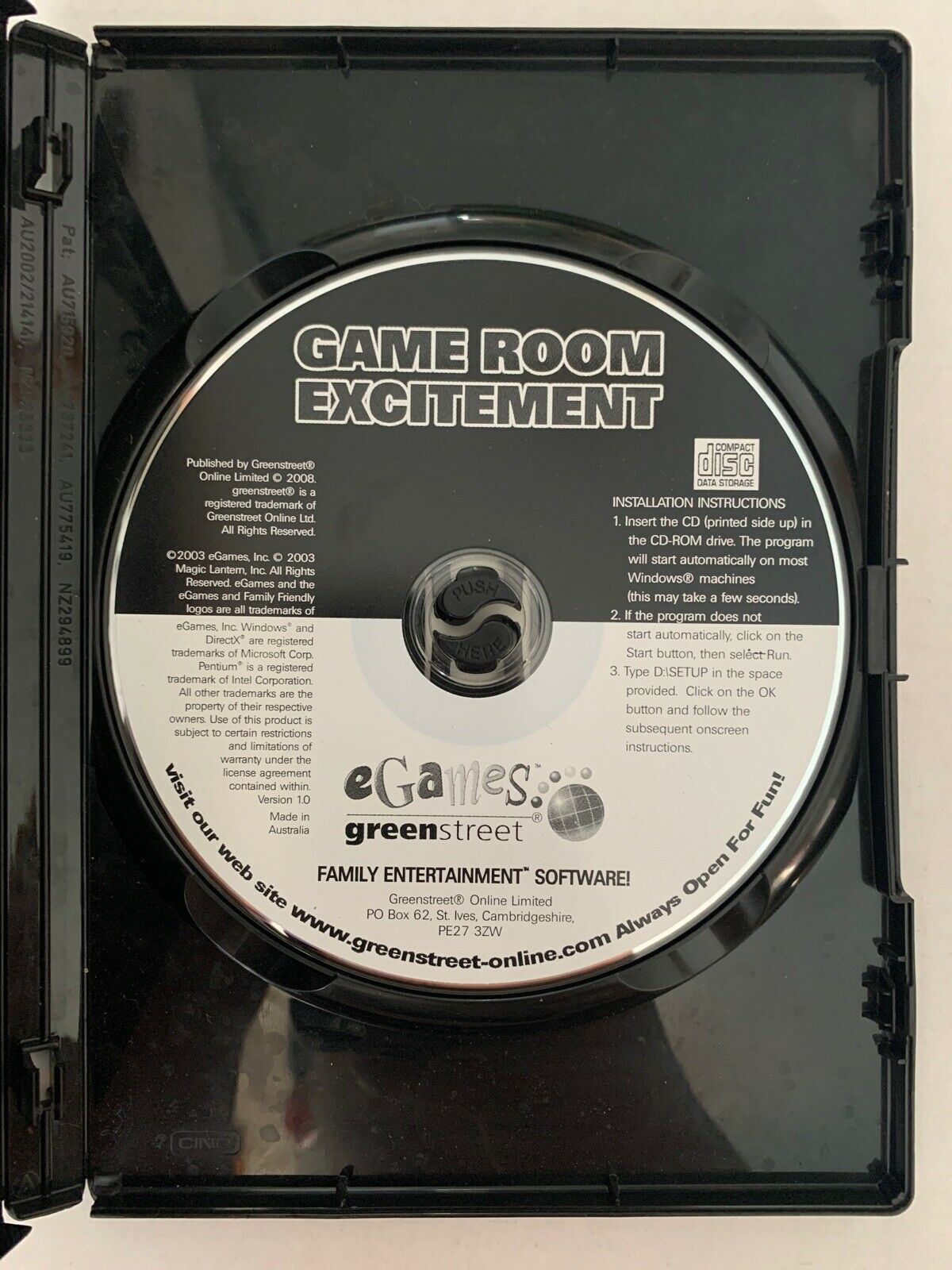 Games Room Excitement - PC Classic Arcade GAME Air Hockey, Foosball...