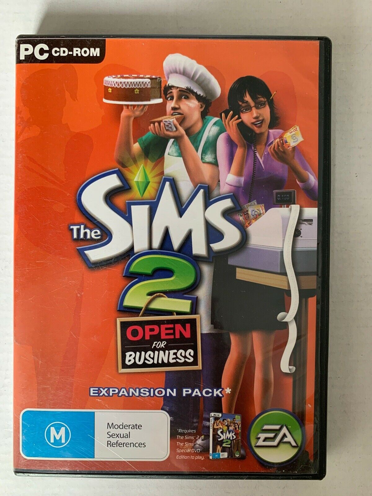 Sims 2: Open for Business (PC, 2006) with Manual