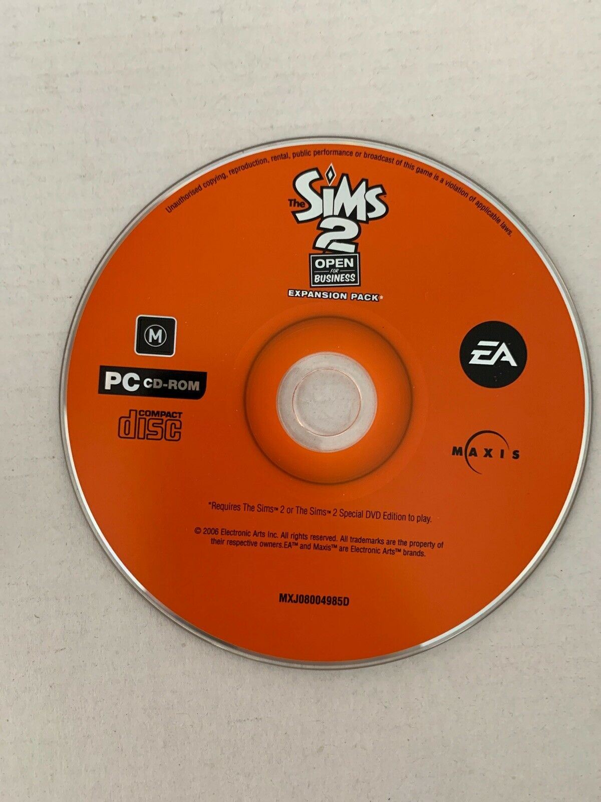 Sims 2: Open for Business (PC, 2006) with Manual