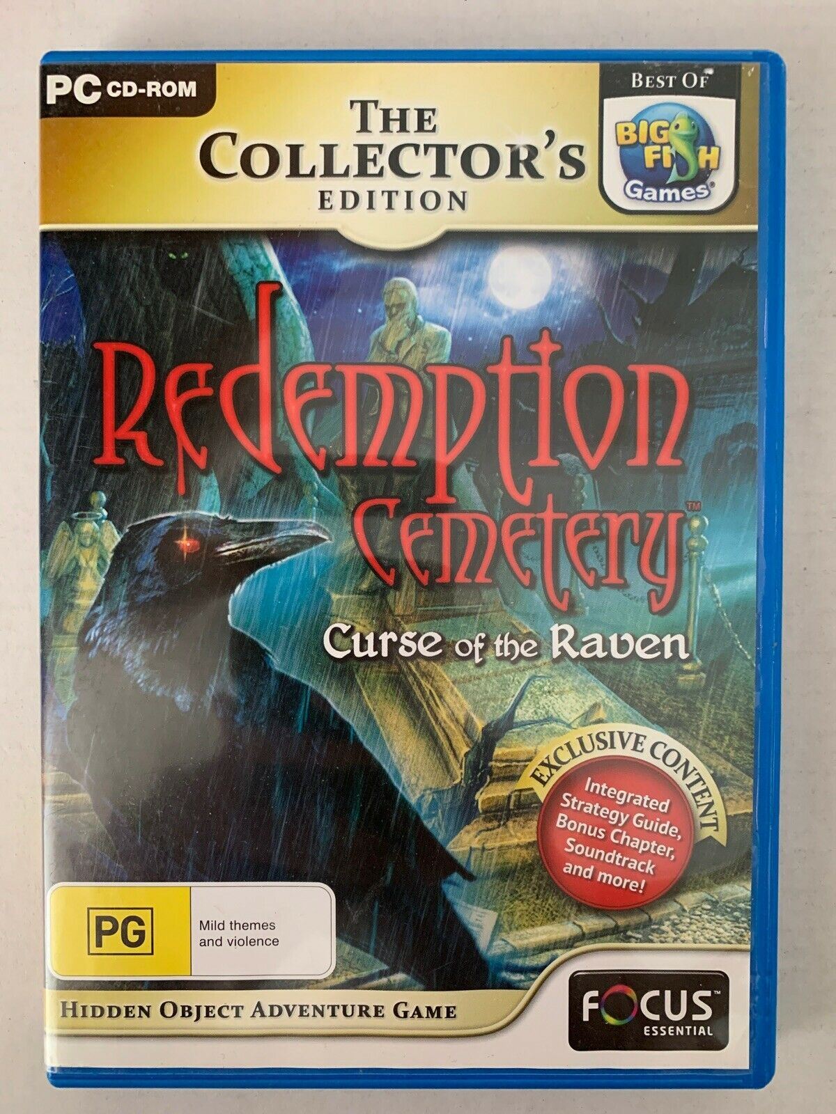 Redemption Cemetery Curse Of The Raven & Time Dreamer 2x PC Hidden Object Game