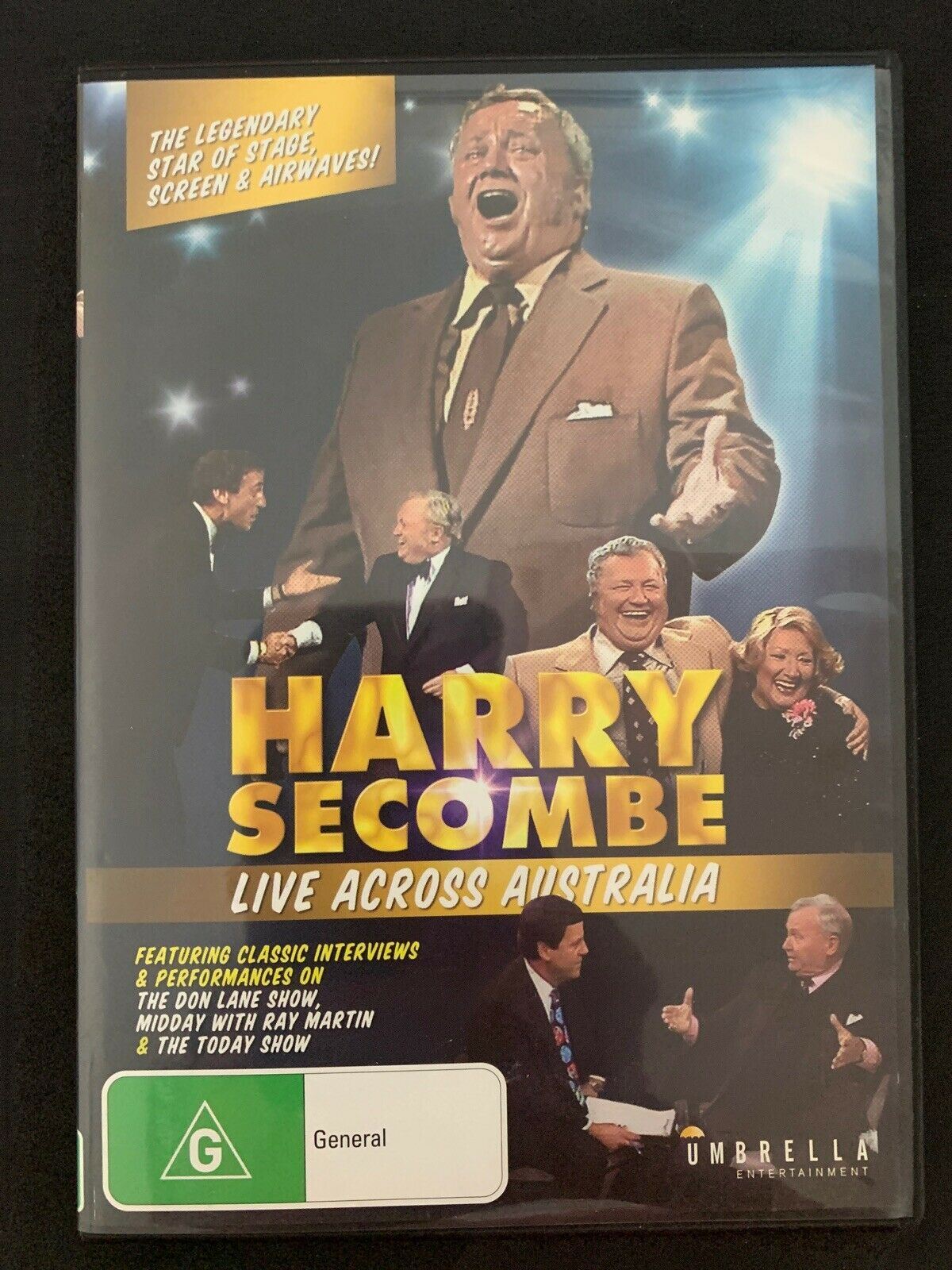 Harry Secombe Live Across Australia DVD All Region
