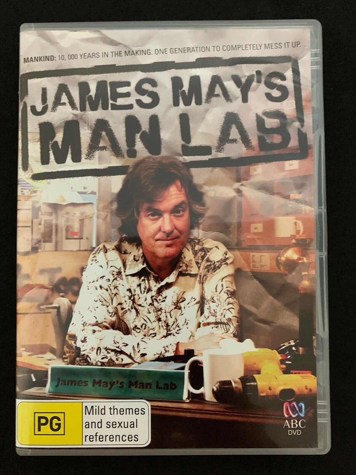James May's Man Lab - Series 1 (DVD, 2011) Region 4 Rare