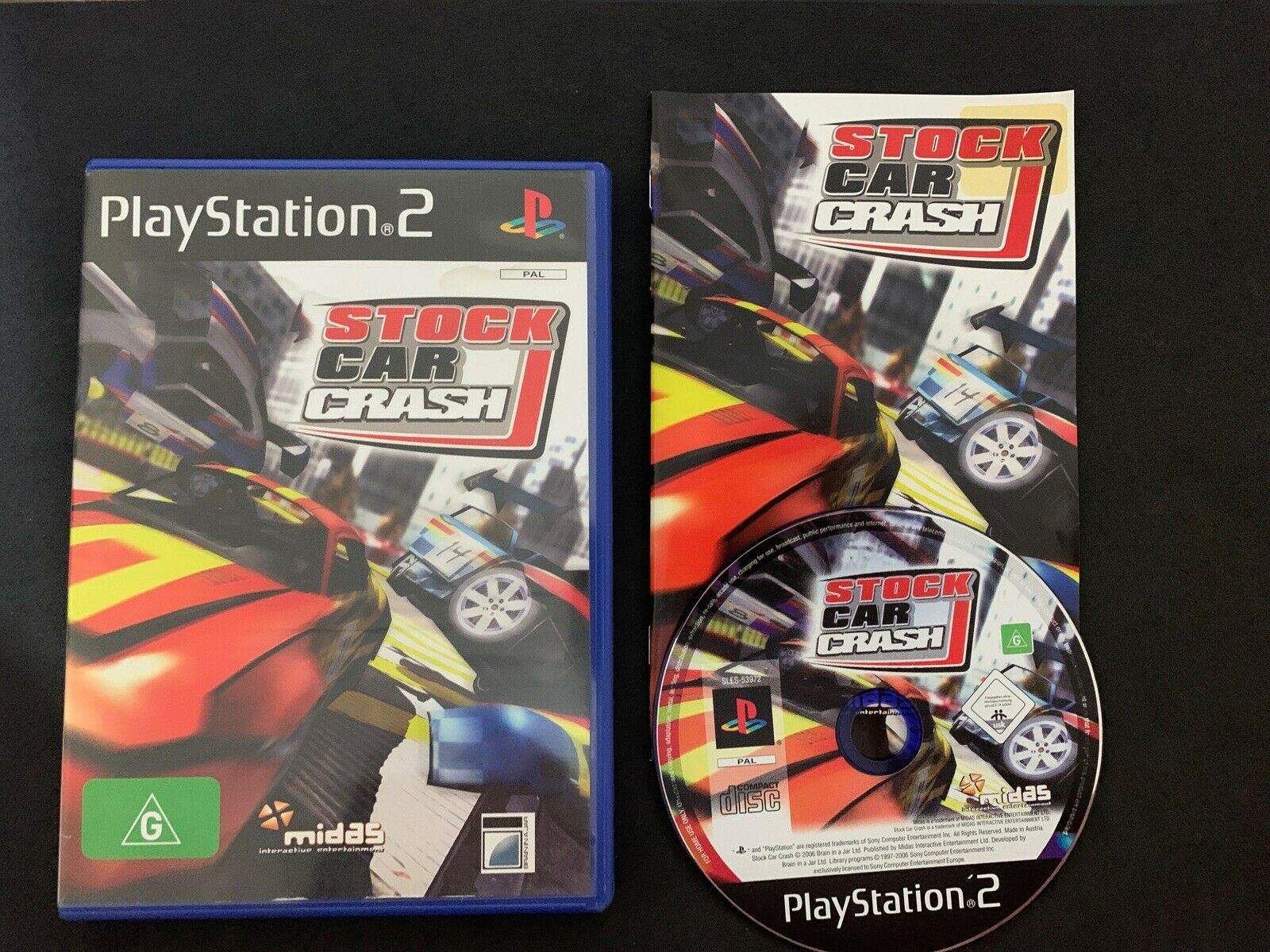 Stock Car Crash - PS2 PlayStation 2 Game Complete PAL – Retro Unit