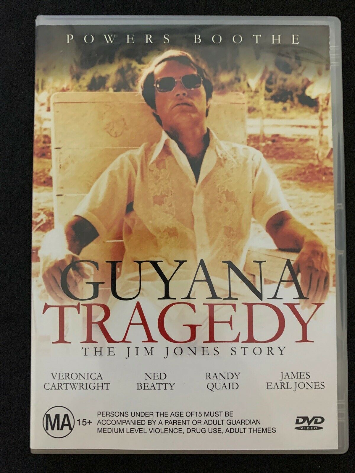 GUYANA TRAGEDY - The Jim Jones Story - DVD PAL ALL Region