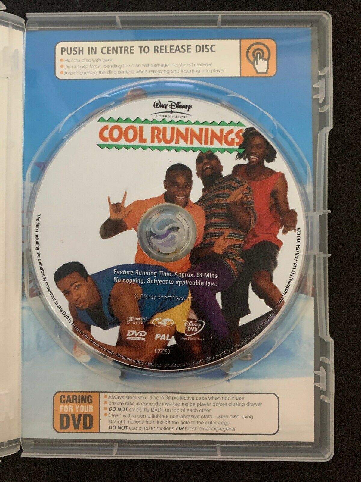 Cool Runnings (DVD, 1990) John Candy, Leon, Doug E. Doug - True Story - Region 4
