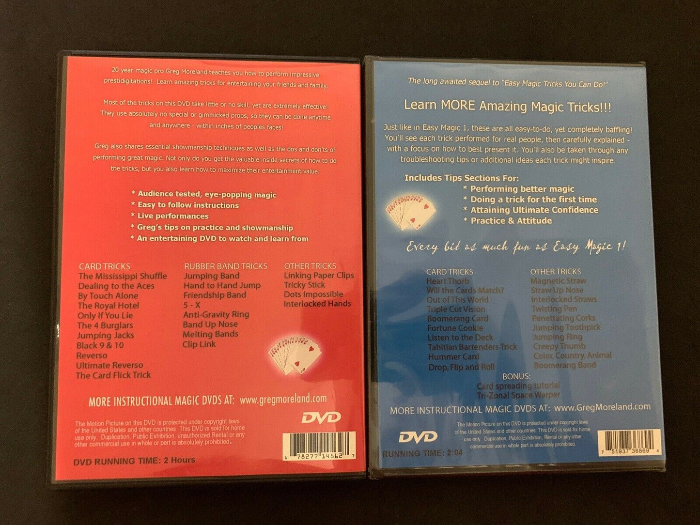 Easy Magic Tricks You Can Do! 1 & 2 (DVD) Learn How to do Magic Tricks Easily!
