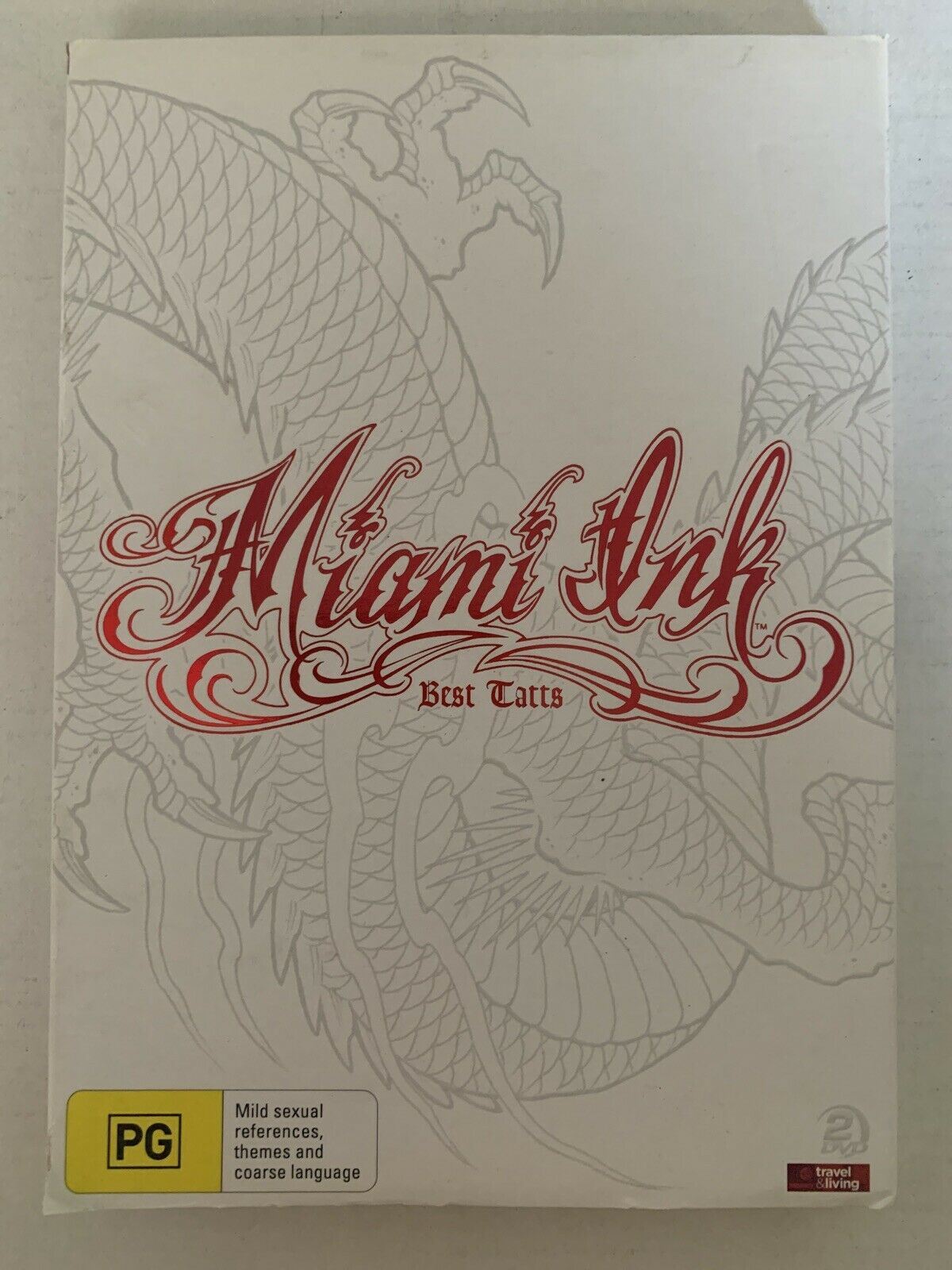 Miami Ink Best Tatts (DVD, 2008, 3-Disc Set) Region 4