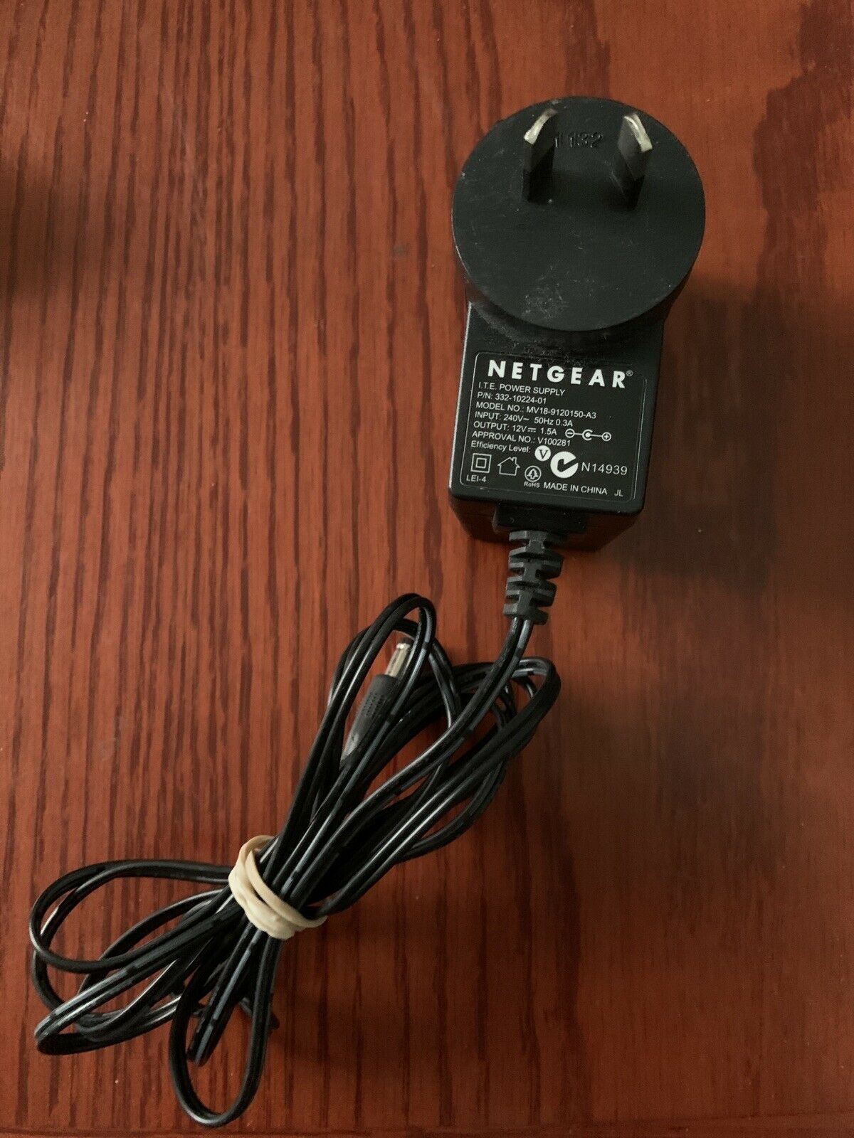 GENUINE Netgear MV18-9120150-A3 Power Supply 12V 1.5A 332-10224-01 AC Adapter
