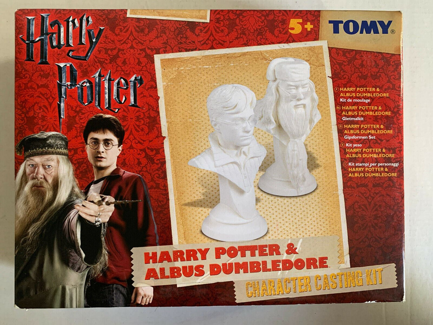 OFFICIAL Harry Potter & Albus Dumbledore Character Casting Kit - TOMY