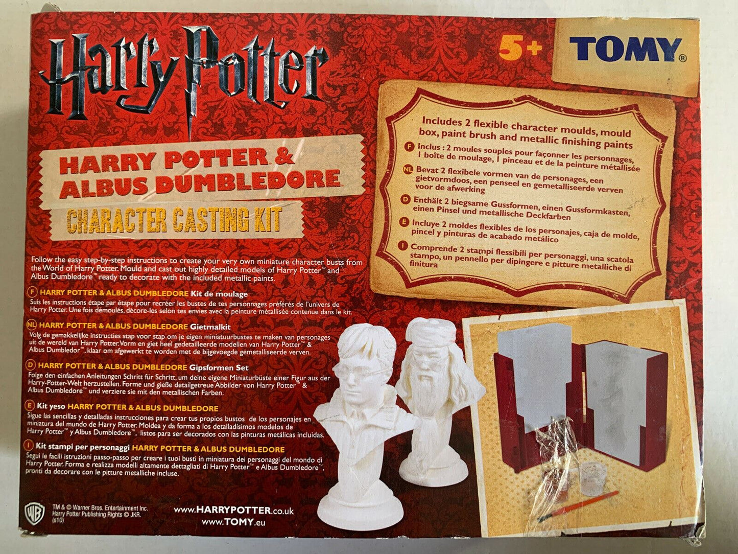 OFFICIAL Harry Potter & Albus Dumbledore Character Casting Kit - TOMY