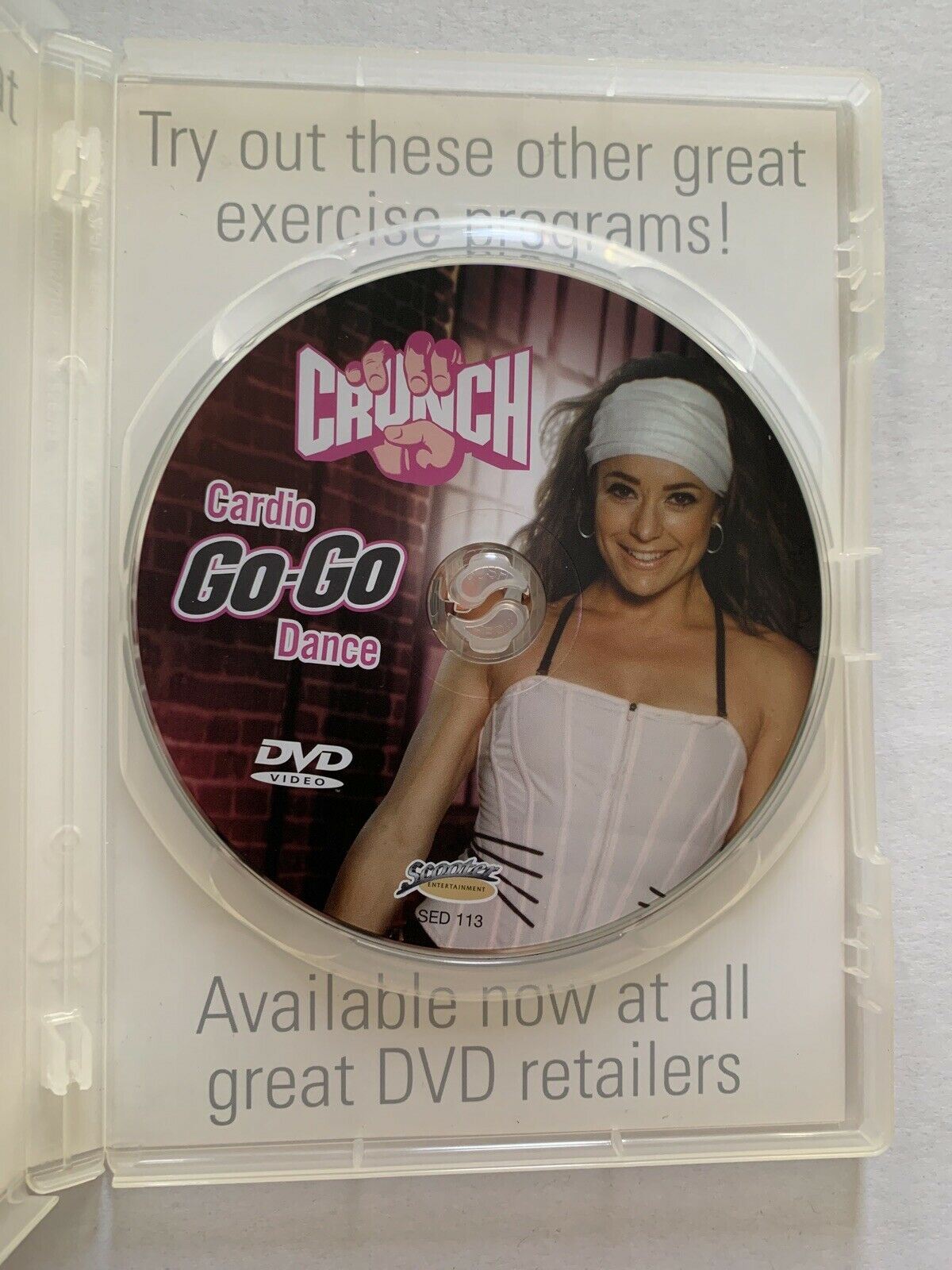 Crunch: Cardio Go Go Dance - Dance Your Way to a Great Body (DVD, 2008) Region 0