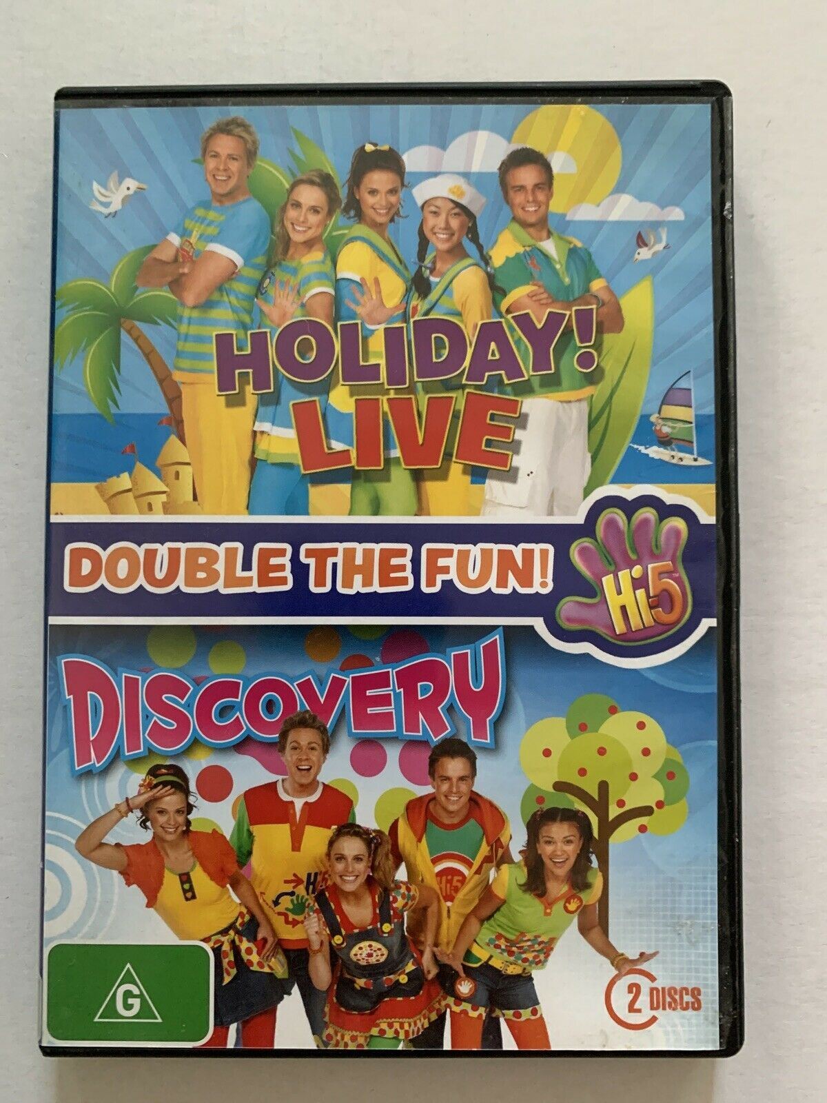 Hi-5 Double The Fun - Holiday Live & Discovery (DVD) Region 4