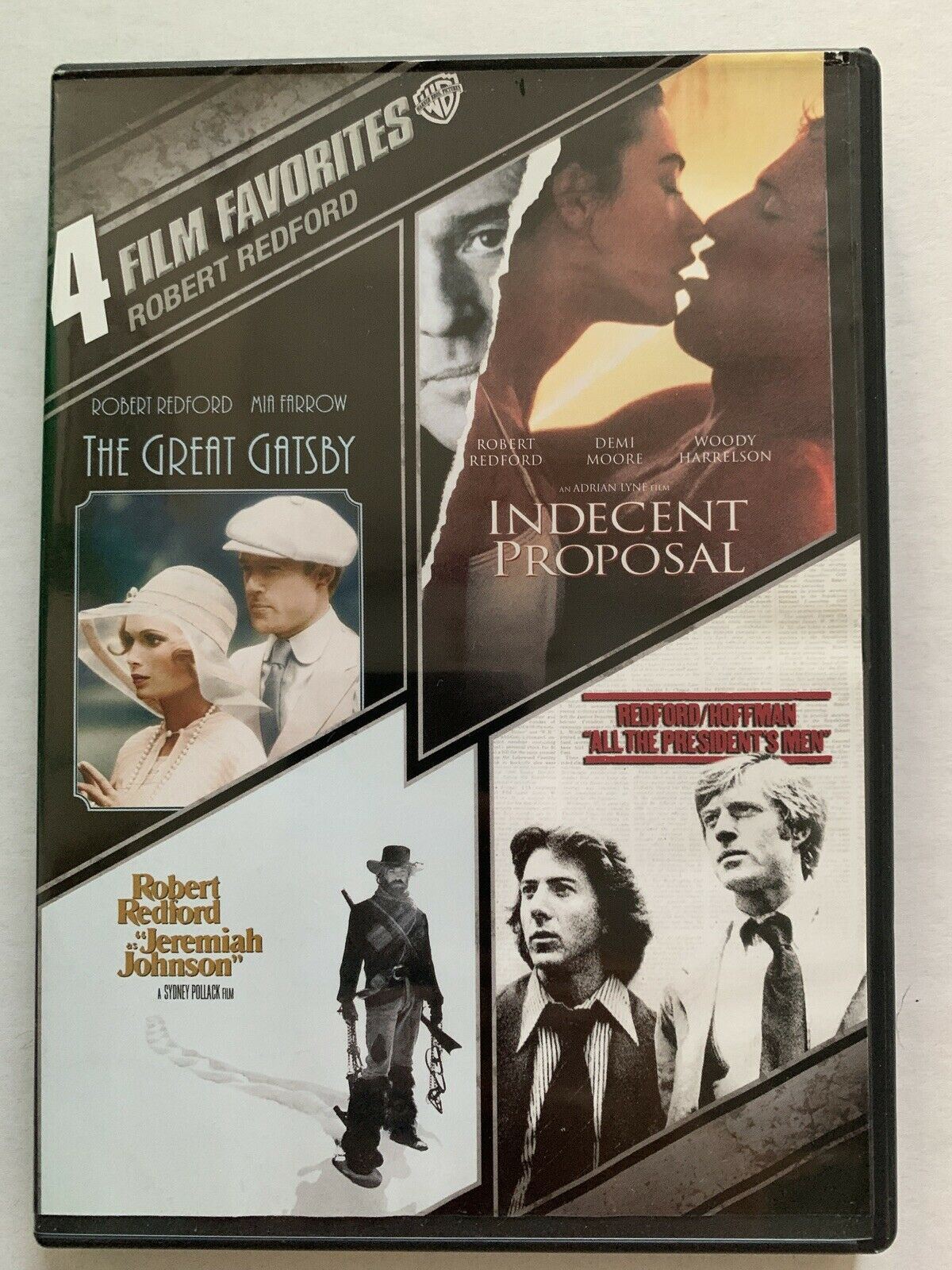 Robert Redford: 4 Film (DVD, 4-Disc Set) Region 1 - All Presidents Men, Indecent