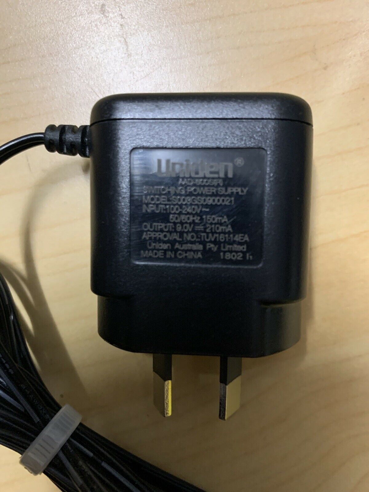 Genuine Uniden AAD-600S(R) POWER SUPPLY AC Adaptor