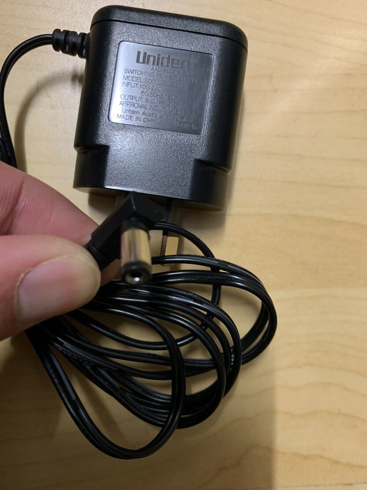 Genuine Uniden AAD-600S(R) POWER SUPPLY AC Adaptor