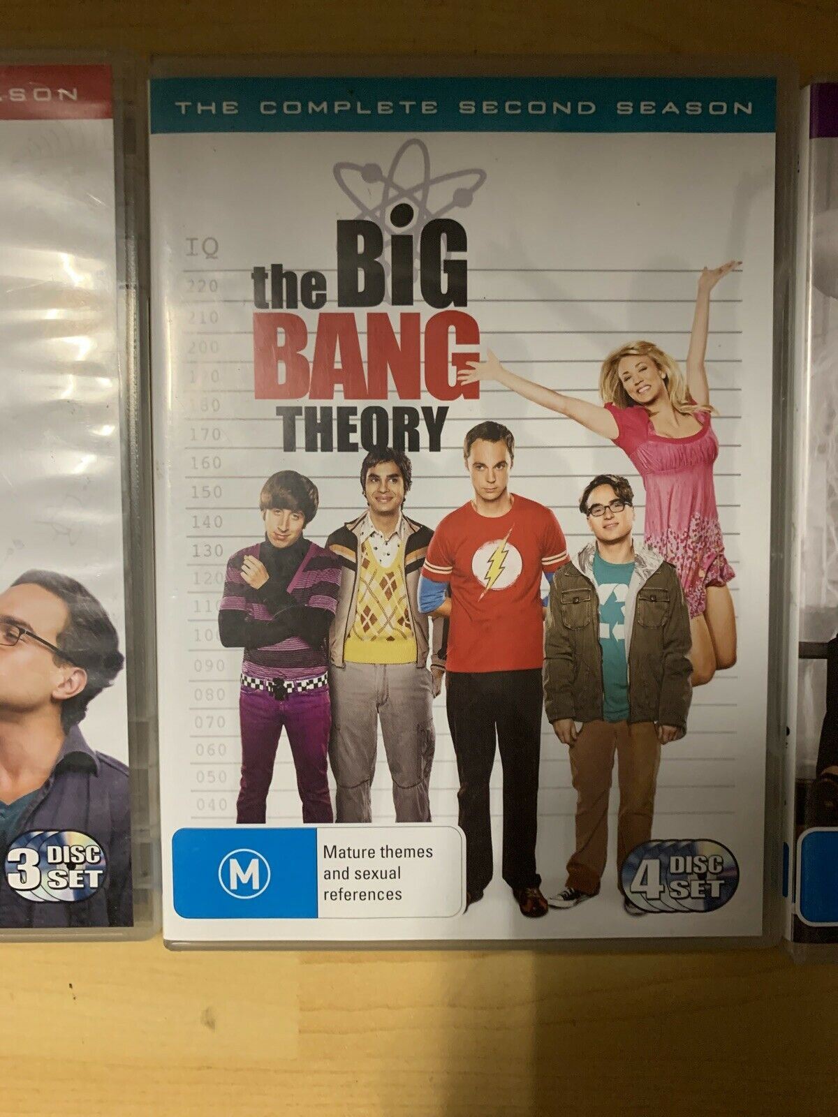 The Big Bang Theory: Seasons 1-3 (DVD, 2011, 10-Disc Set)