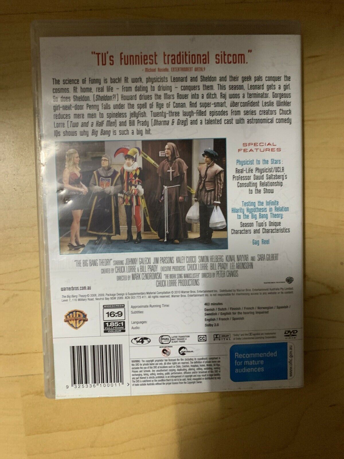 Big Bang Theory - Seasons 1-2 (DVD, 2009, 7-Disc Set)